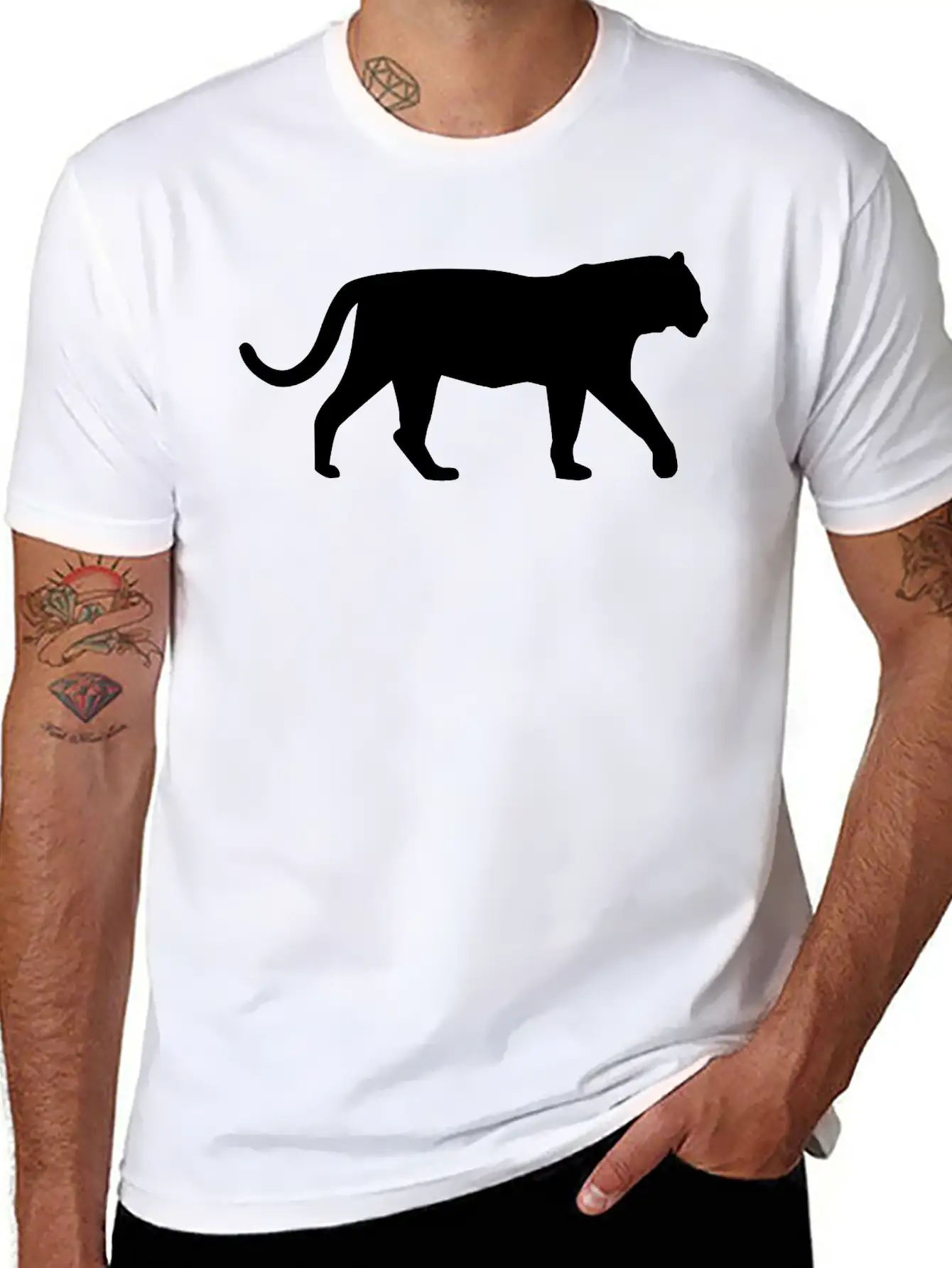 Tiger Classic Cotton Tee – Unisex Comfort For Any Season
