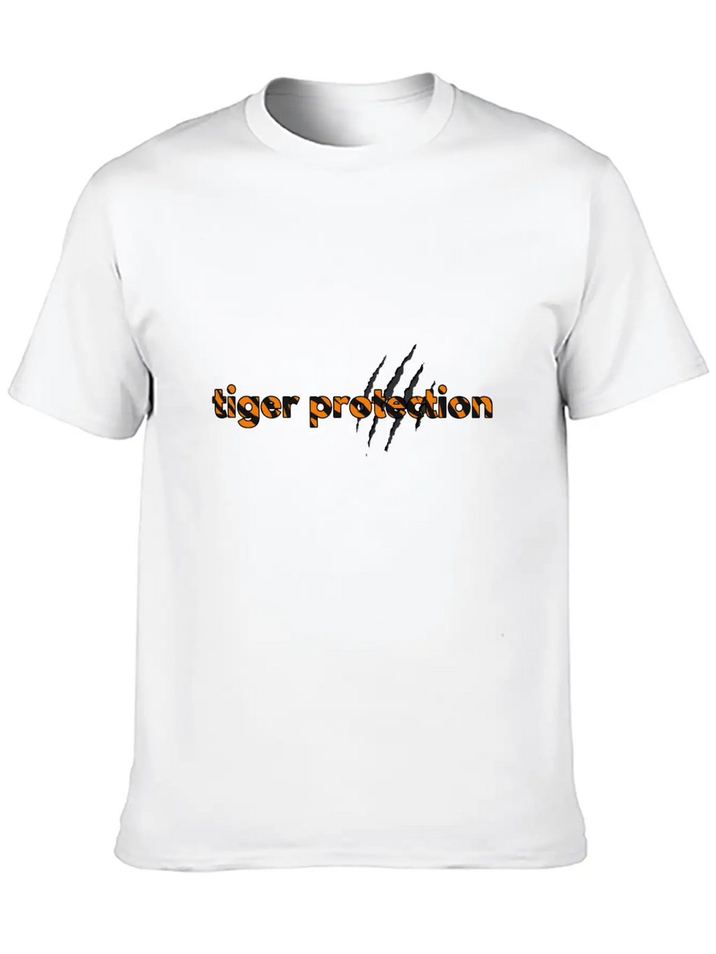 Tiger Protection Classic Cotton Tee – Unisex Comfort For Any Season