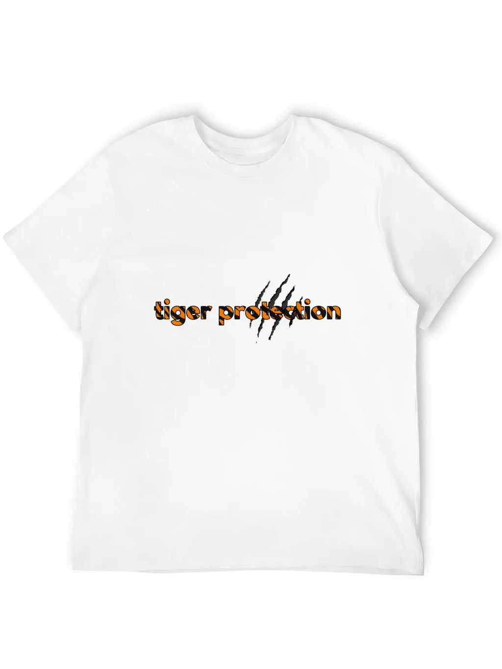 Tiger Protection Classic Cotton Tee – Unisex Comfort For Any Season