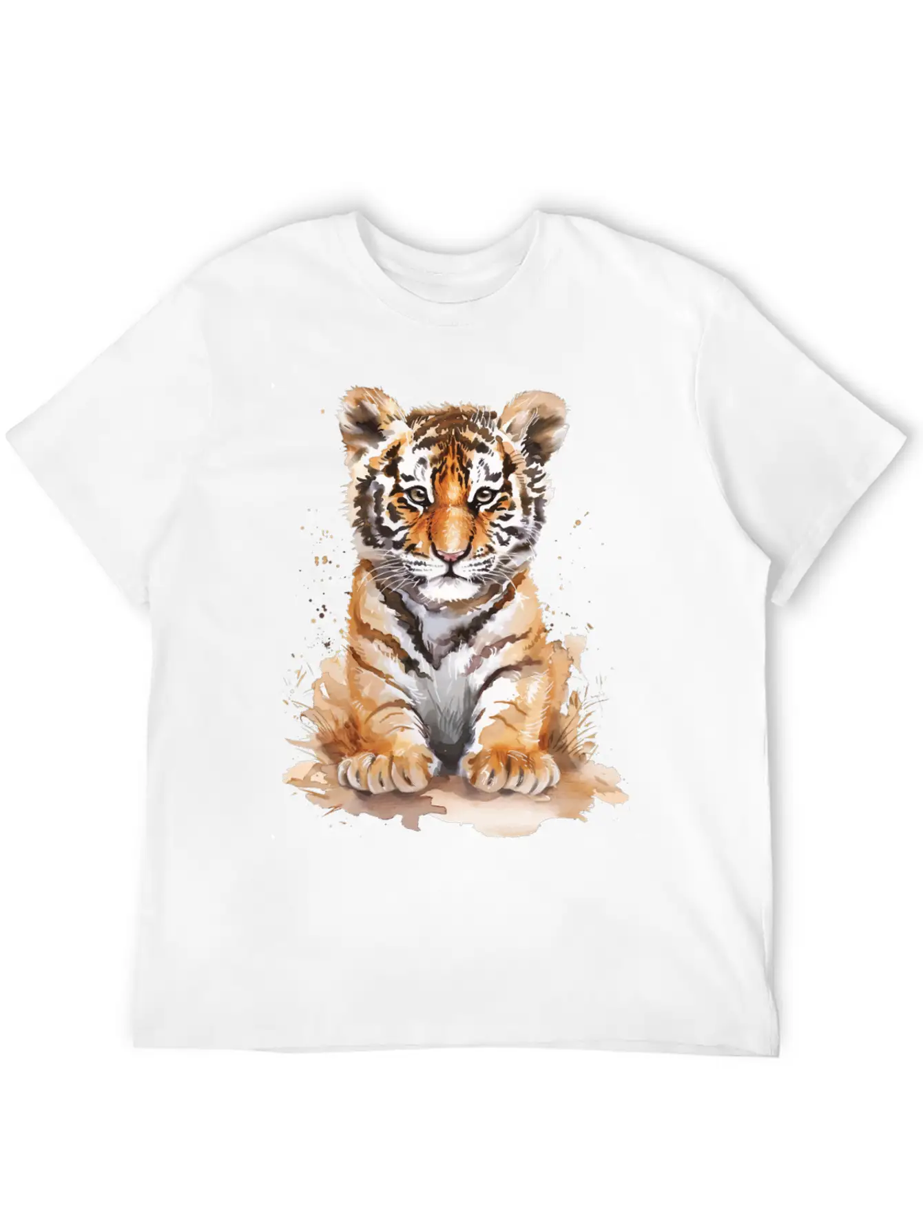 Tiger Unisex Casual T-Shirt – Clean Design For Daily Comfort