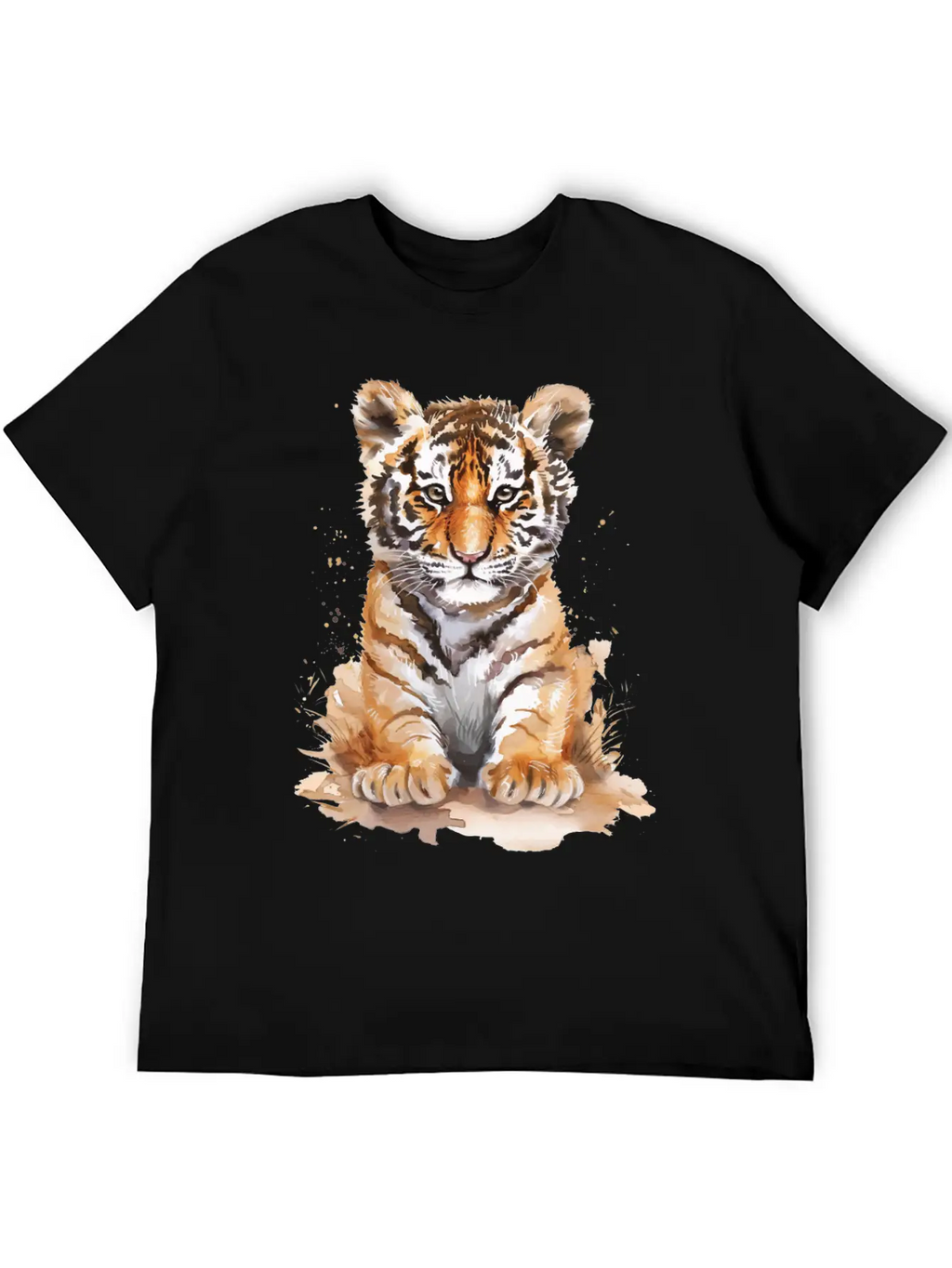 Tiger Unisex Casual T-Shirt – Clean Design For Daily Comfort