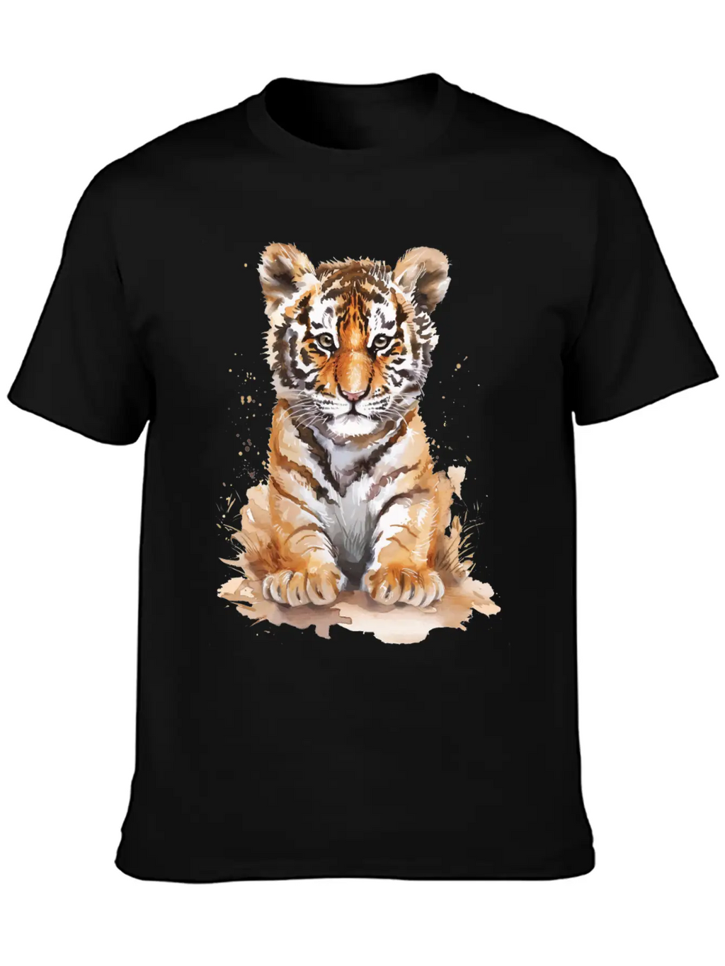 Tiger Unisex Casual T-Shirt – Clean Design For Daily Comfort