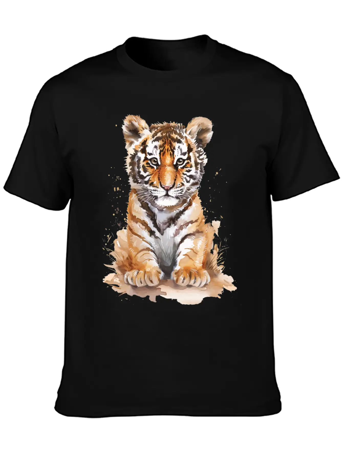 Tiger Unisex Casual T-Shirt – Clean Design For Daily Comfort