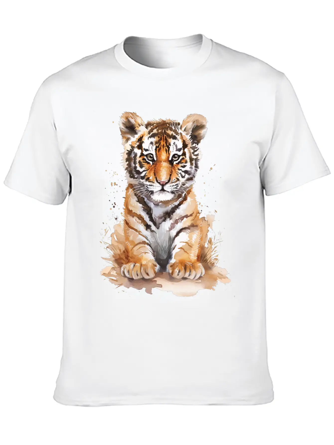 Tiger Unisex Casual T-Shirt – Clean Design For Daily Comfort