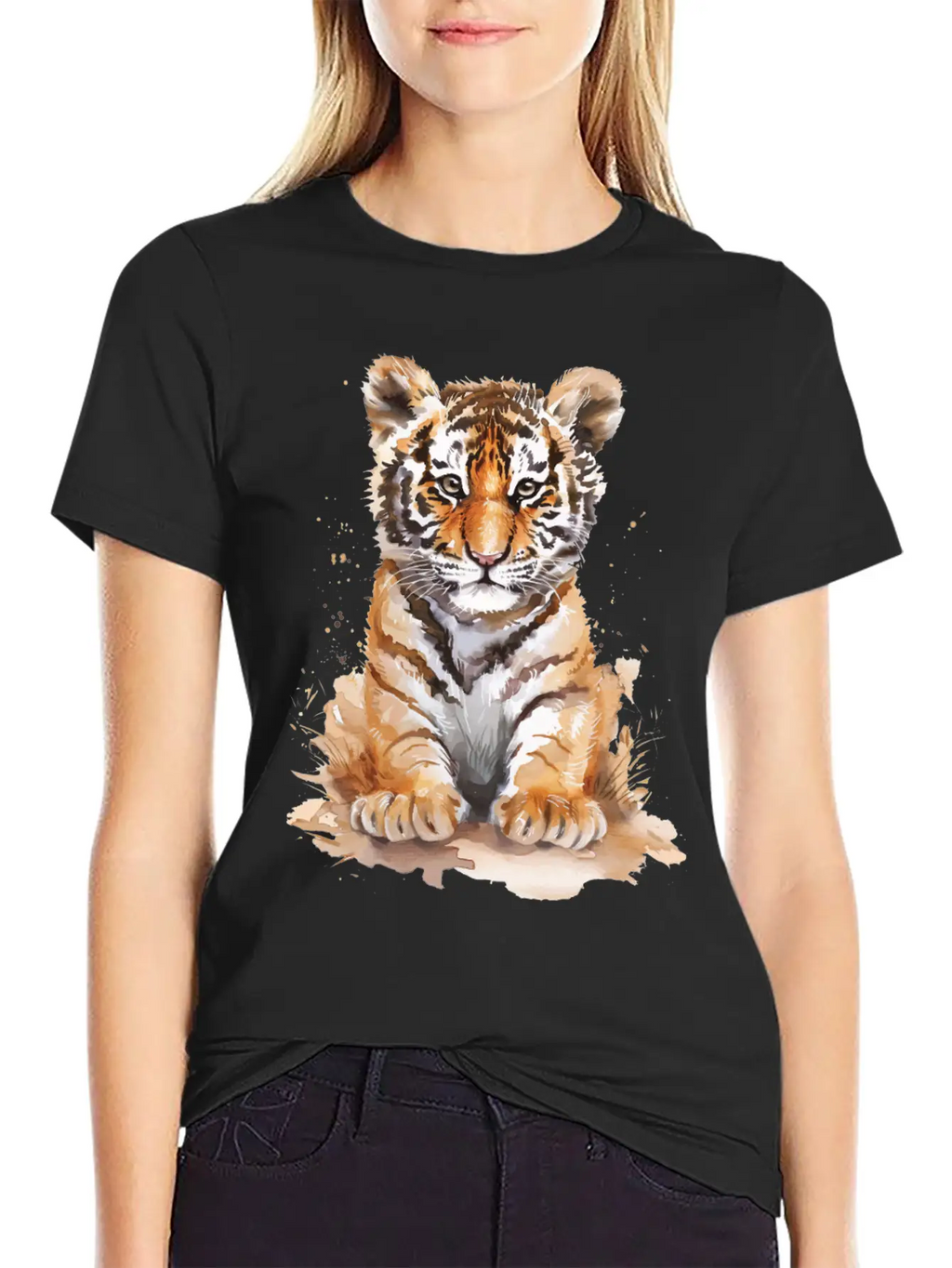 Tiger Unisex Casual T-Shirt – Clean Design For Daily Comfort