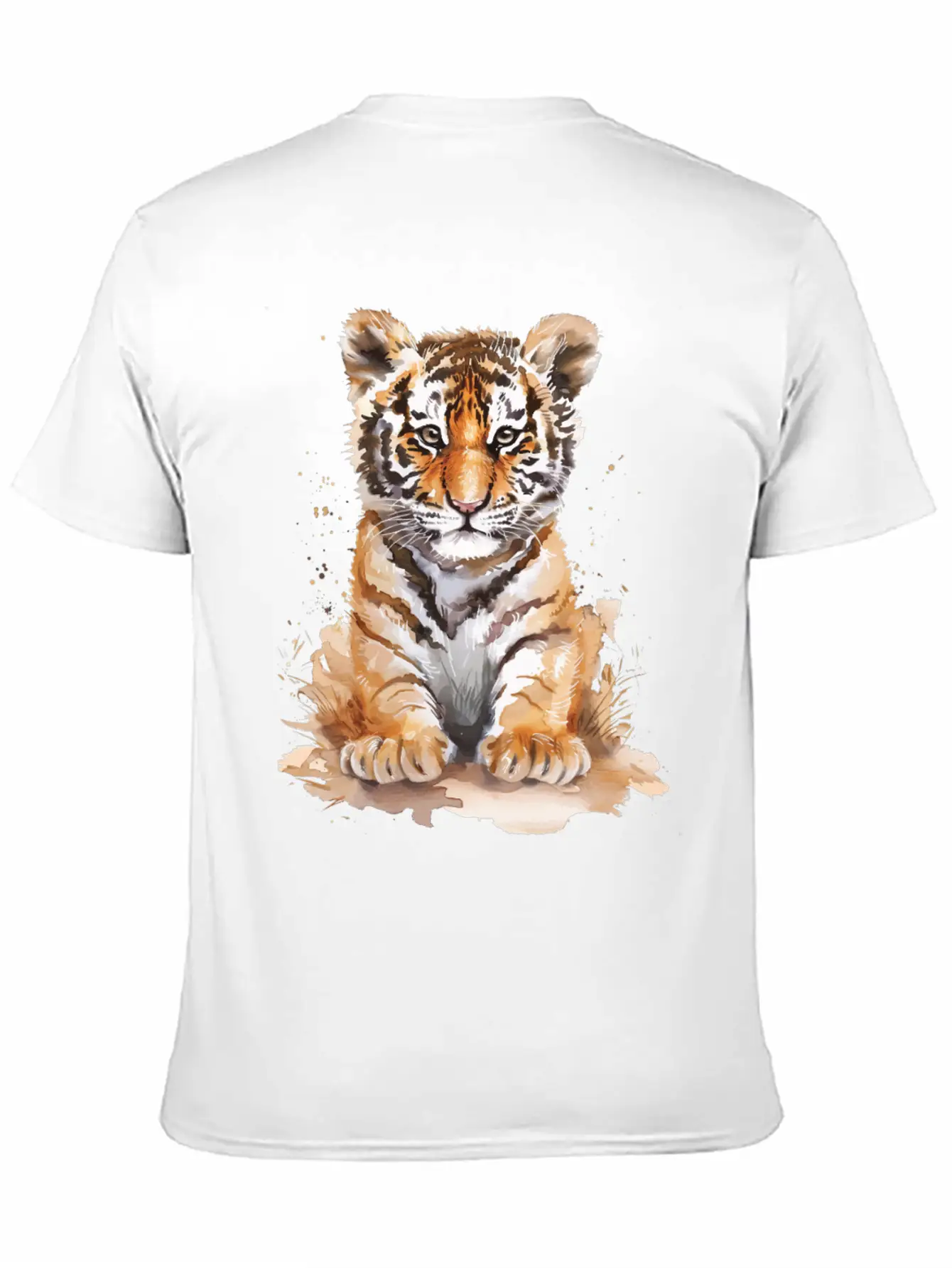 Tiger Unisex Casual T-Shirt – Clean Design For Daily Comfort