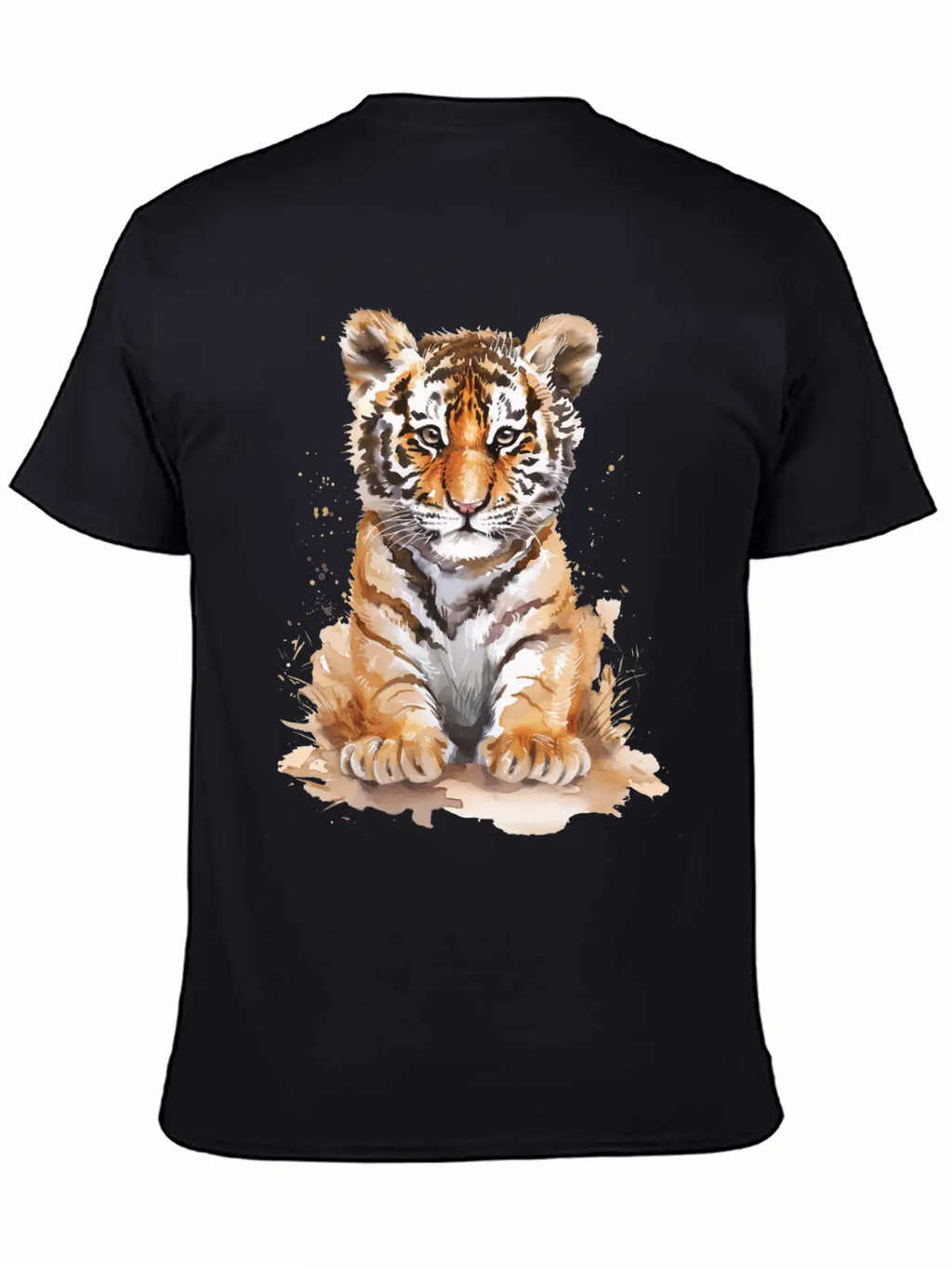 Tiger Unisex Casual T-Shirt – Clean Design For Daily Comfort