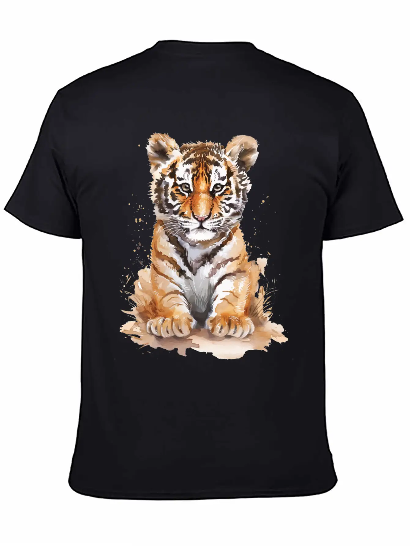 Tiger Unisex Casual T-Shirt – Clean Design For Daily Comfort