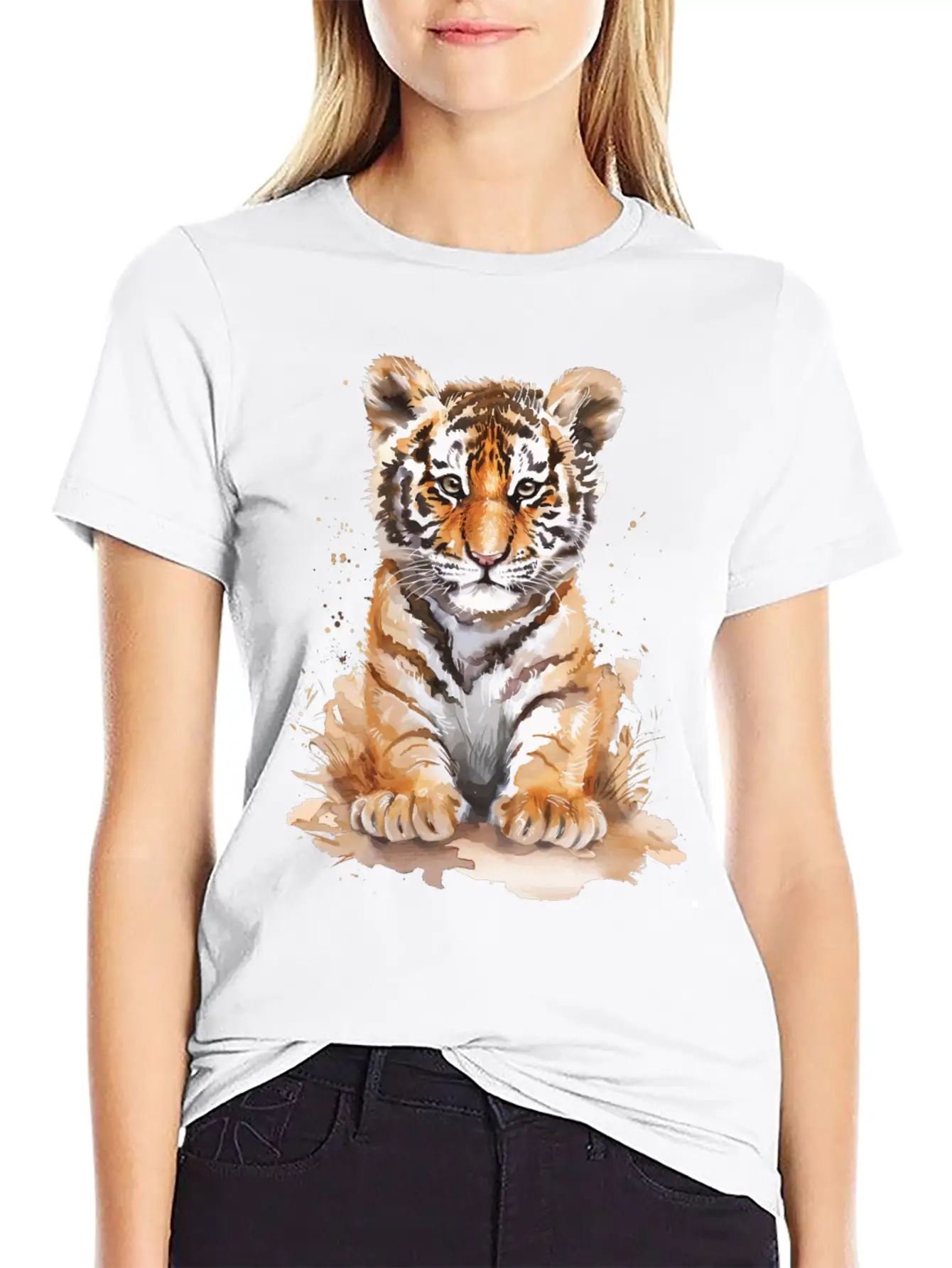 Tiger Unisex Casual T-Shirt – Clean Design For Daily Comfort