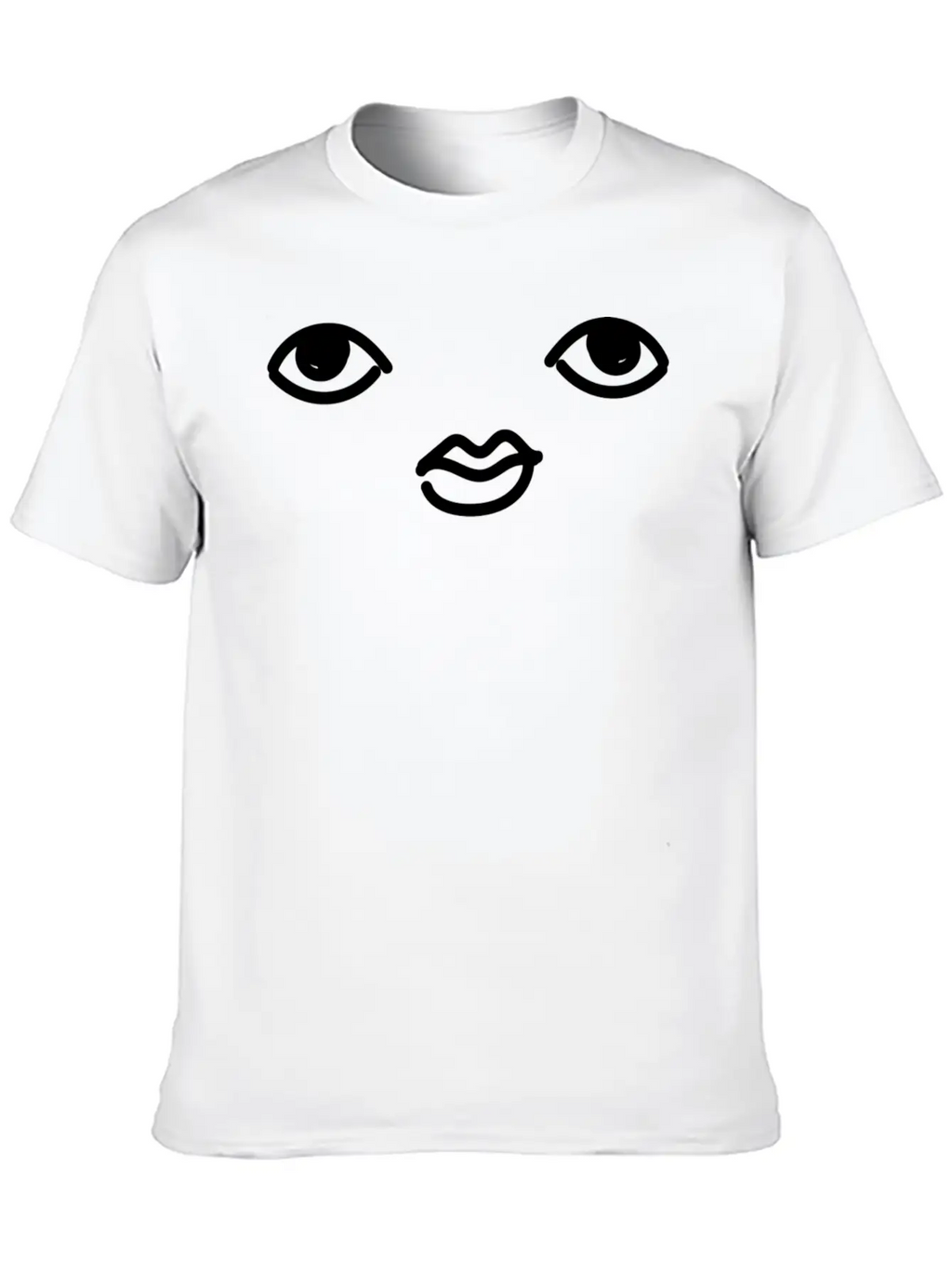 Tiktok Face Breathable Soft Cotton T-Shirt – Timeless Casual Look