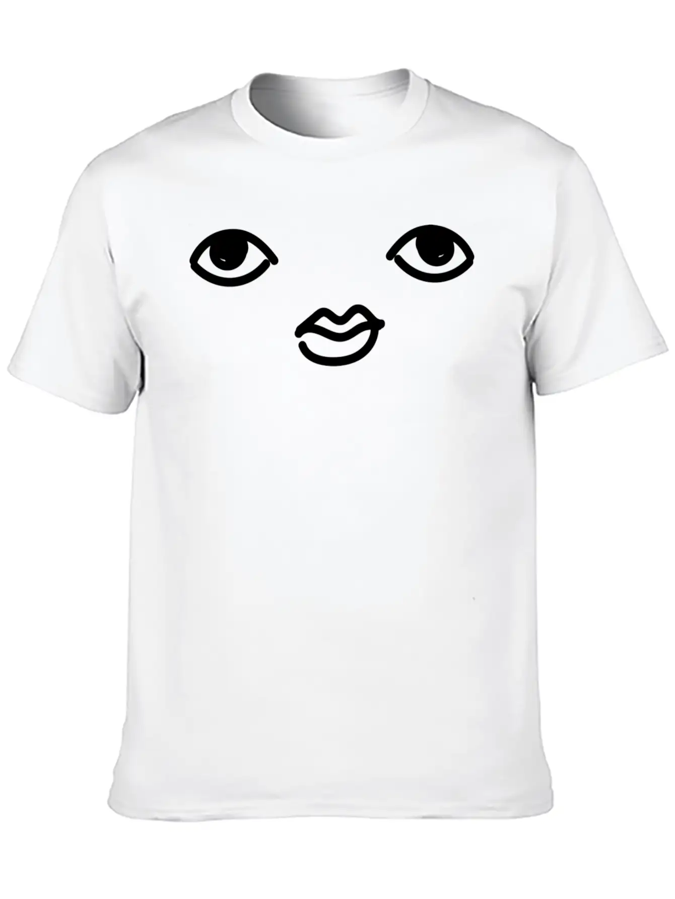 Tiktok Face Breathable Soft Cotton T-Shirt – Timeless Casual Look