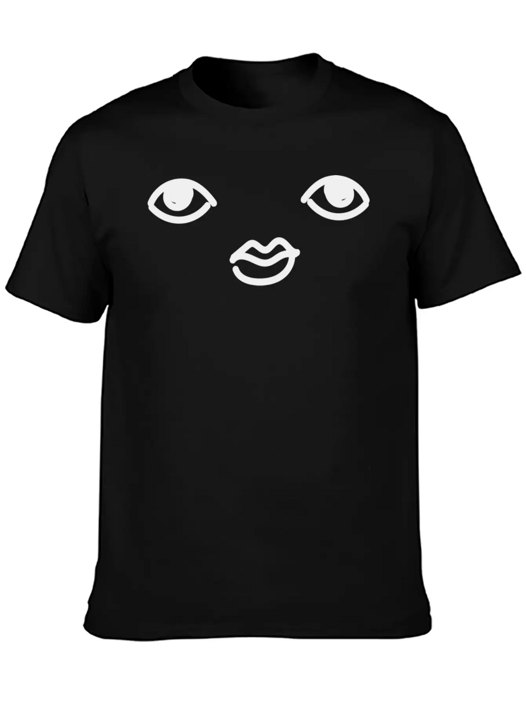 Tiktok Face Breathable Soft Cotton T-Shirt – Timeless Casual Look