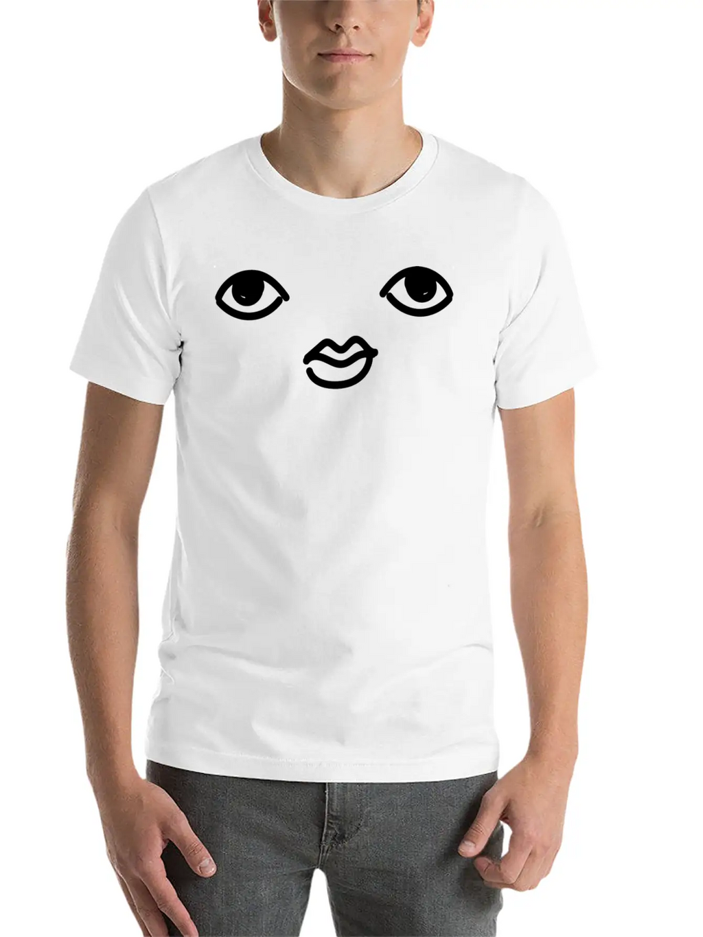 Tiktok Face Breathable Soft Cotton T-Shirt – Timeless Casual Look