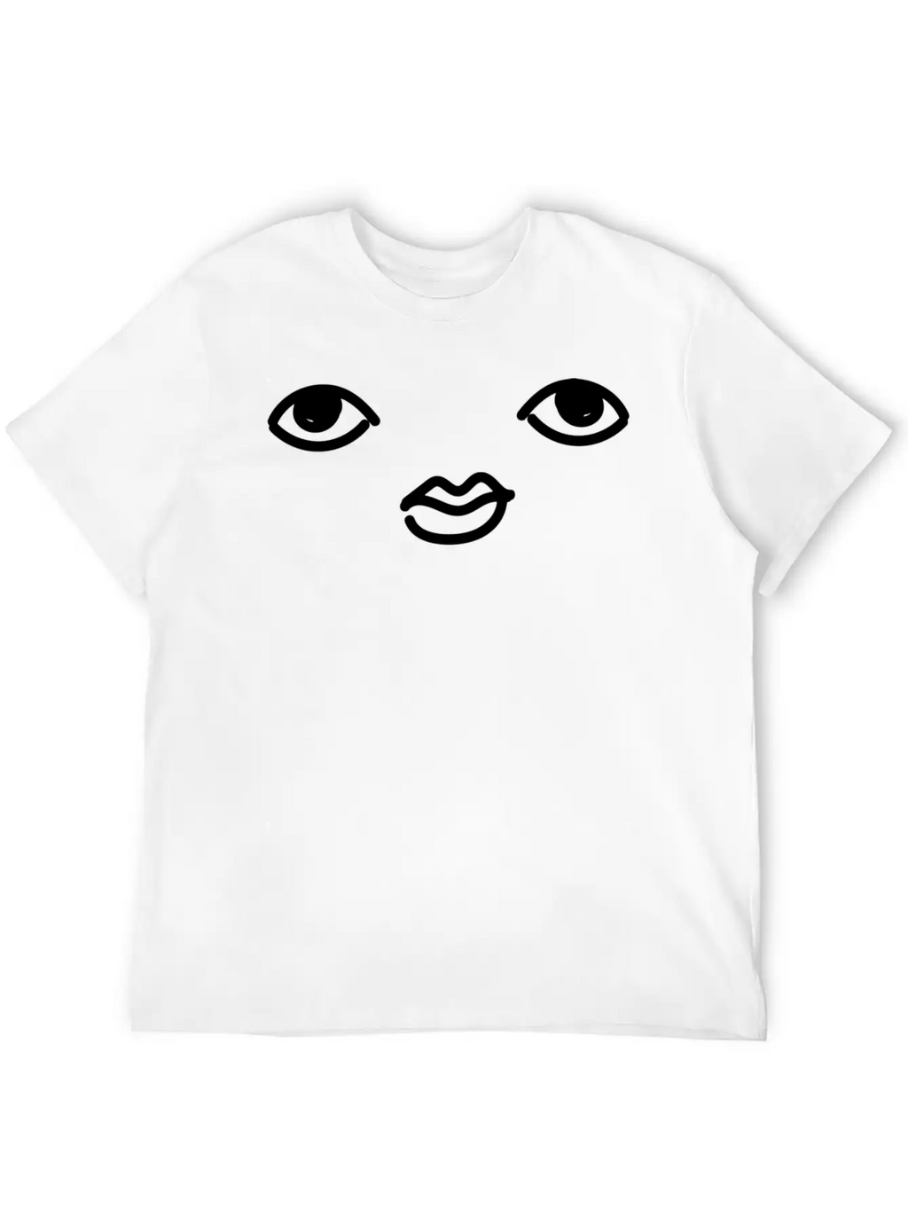 Tiktok Face Breathable Soft Cotton T-Shirt – Timeless Casual Look
