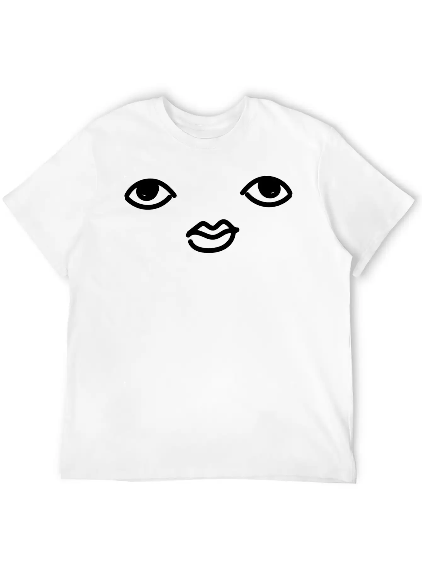 Tiktok Face Breathable Soft Cotton T-Shirt – Timeless Casual Look