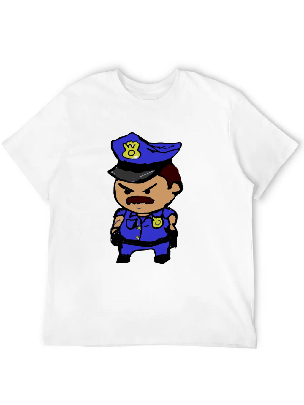 Tiny Cop Breathable Graphic T-Shirt – Perfect For Casual Days