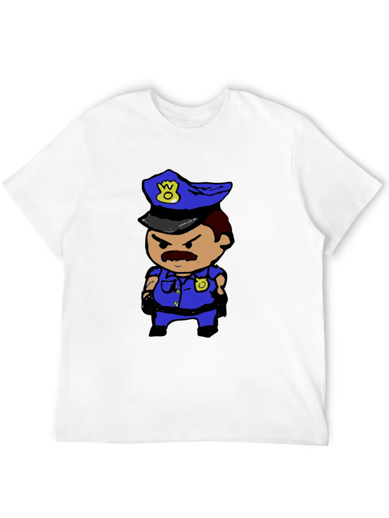 Tiny Cop Breathable Graphic T-Shirt – Perfect For Casual Days