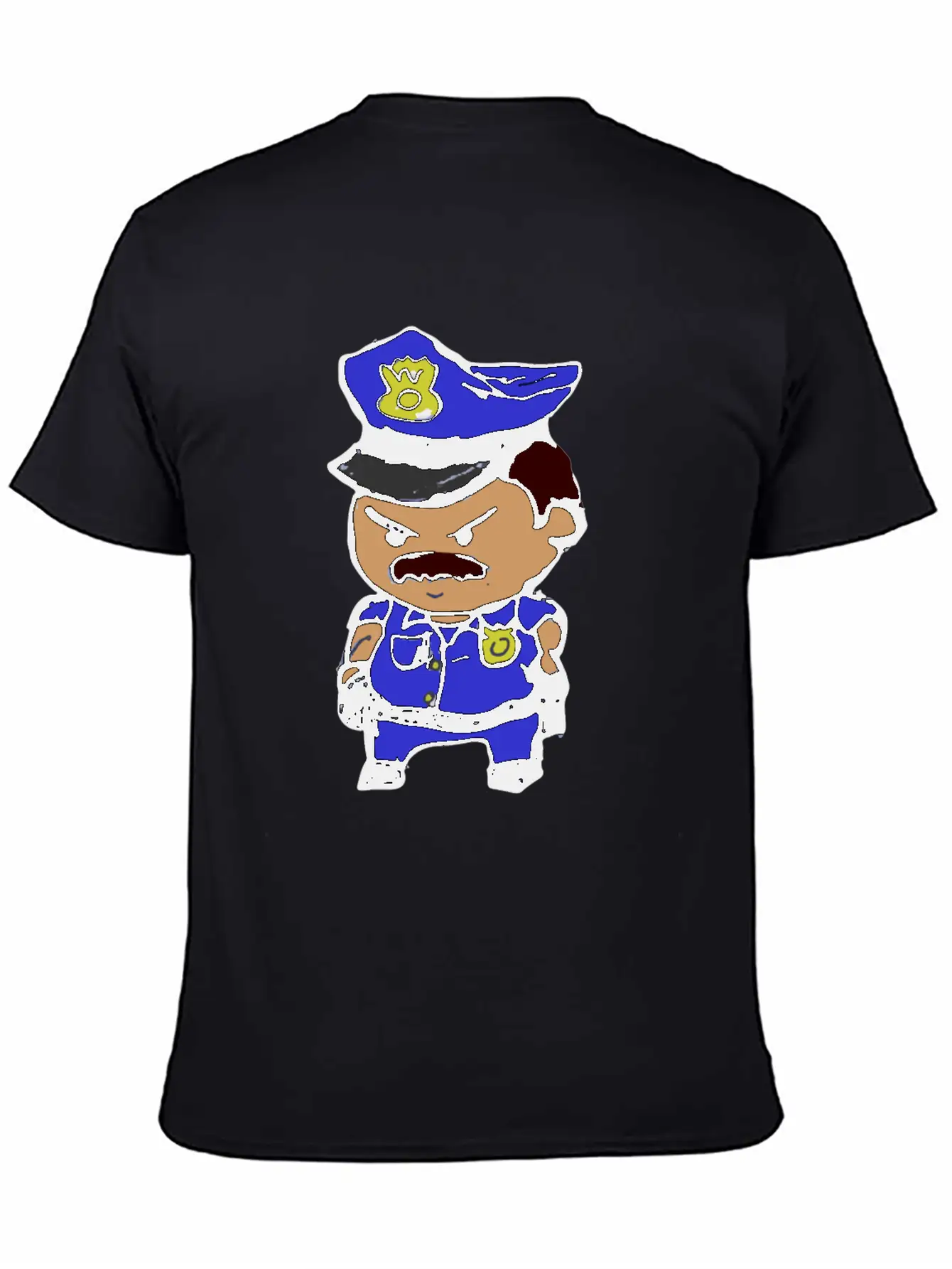Tiny Cop Breathable Graphic T-Shirt – Perfect For Casual Days