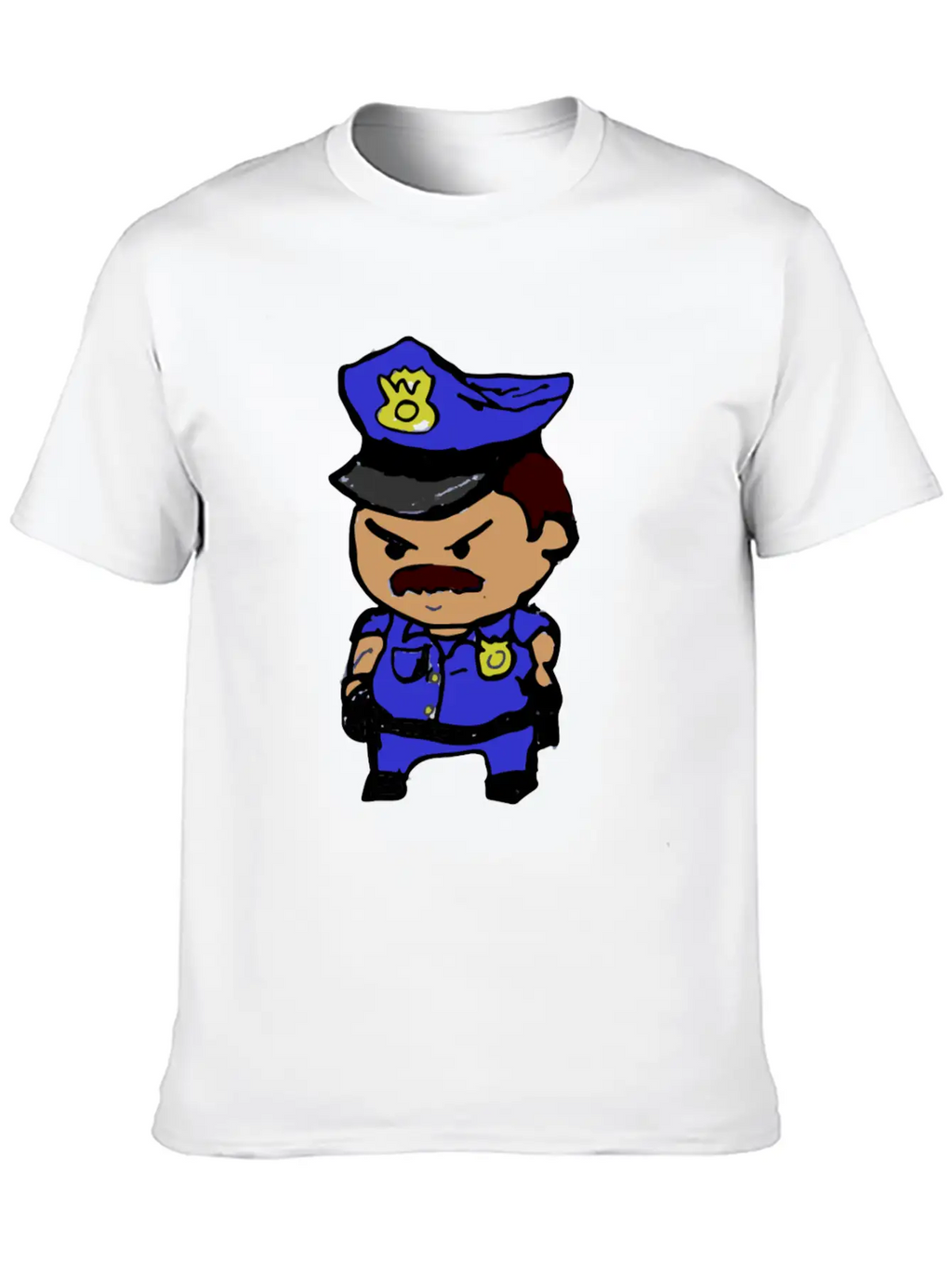 Tiny Cop Breathable Graphic T-Shirt – Perfect For Casual Days