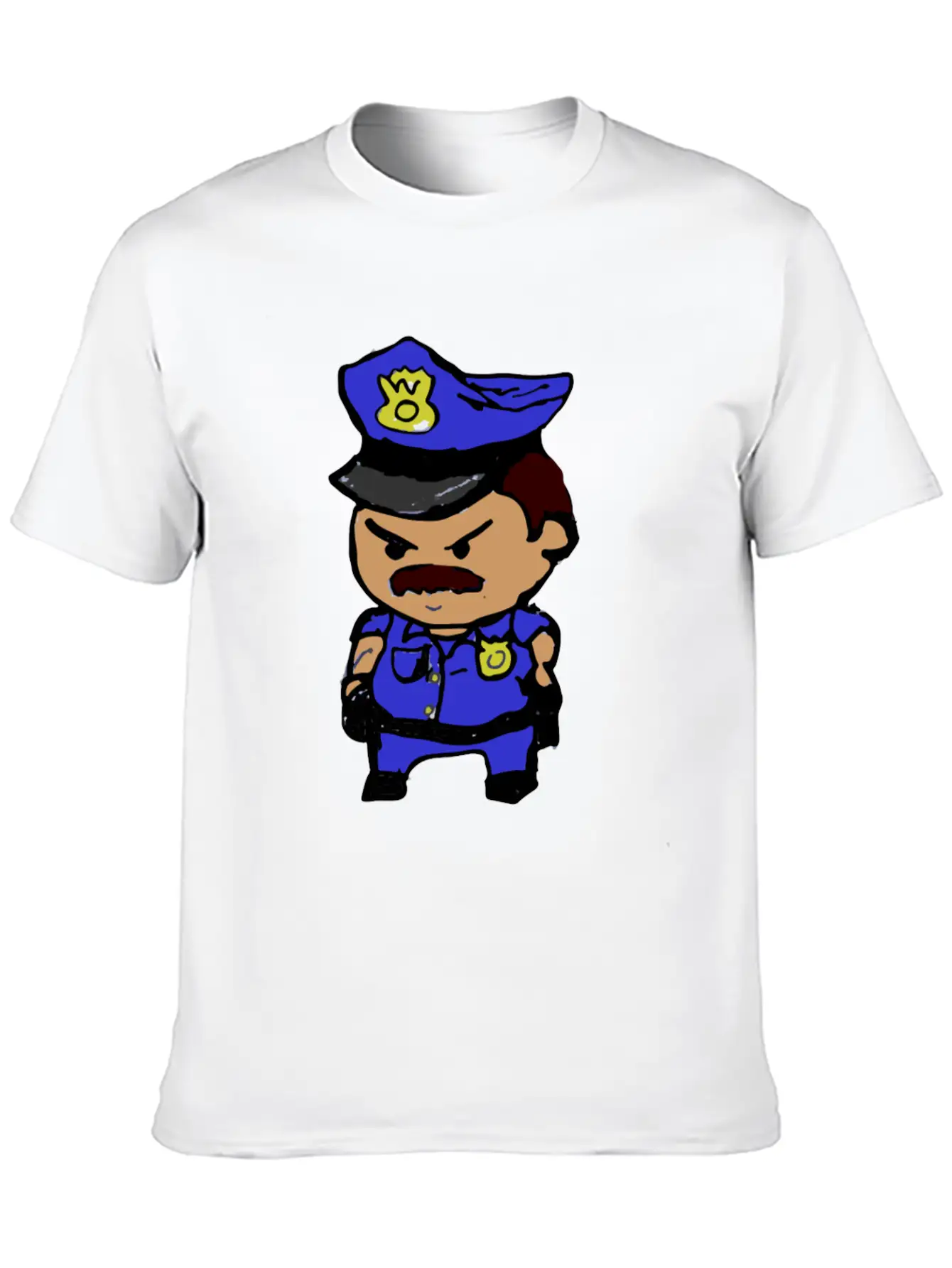 Tiny Cop Breathable Graphic T-Shirt – Perfect For Casual Days