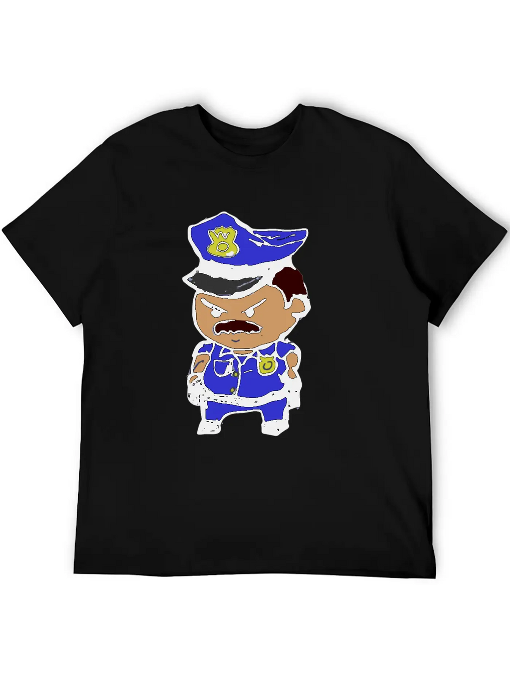 Tiny Cop Breathable Graphic T-Shirt – Perfect For Casual Days