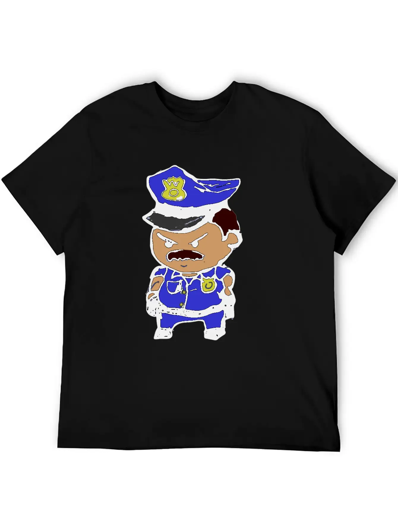 Tiny Cop Breathable Graphic T-Shirt – Perfect For Casual Days