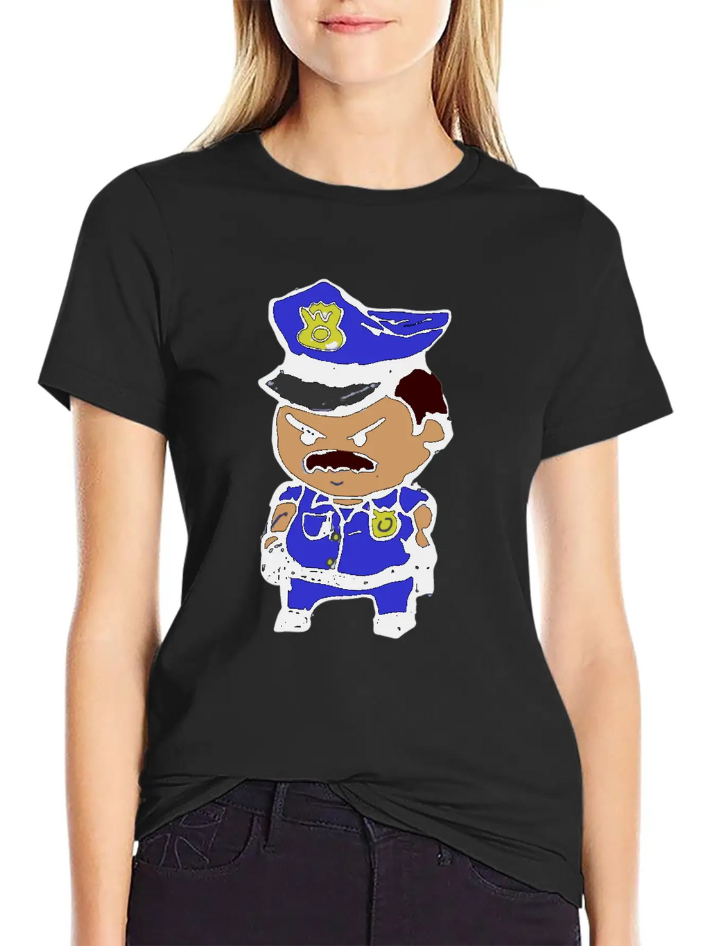 Tiny Cop Breathable Graphic T-Shirt – Perfect For Casual Days