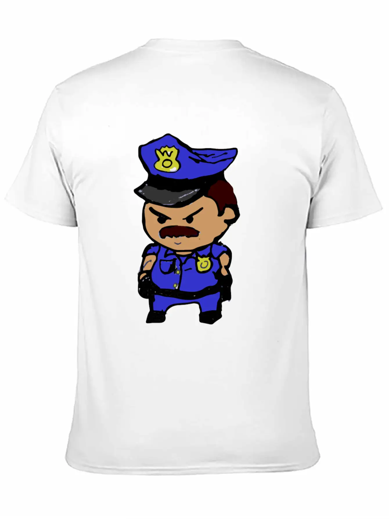 Tiny Cop Breathable Graphic T-Shirt – Perfect For Casual Days