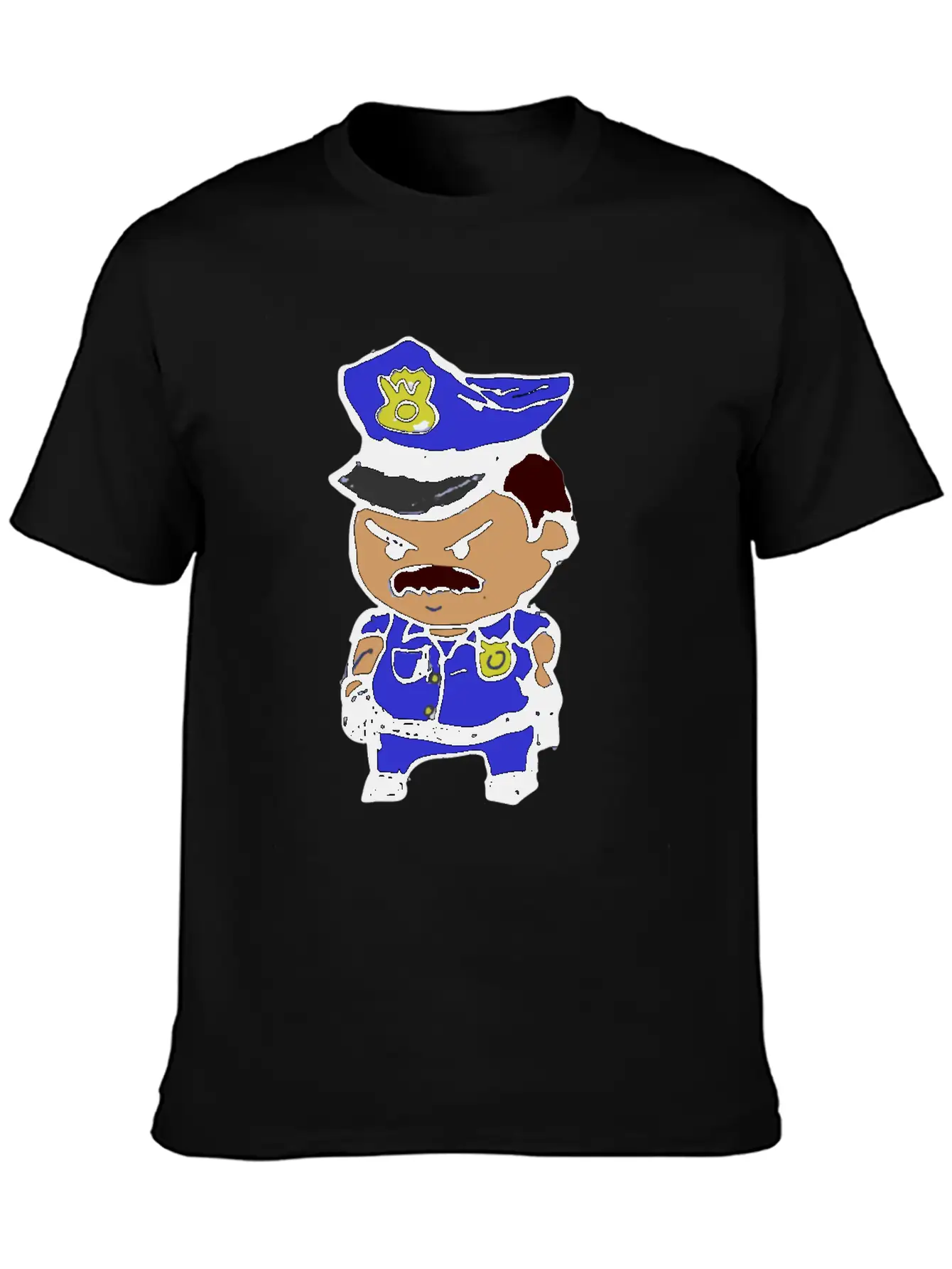 Tiny Cop Breathable Graphic T-Shirt – Perfect For Casual Days