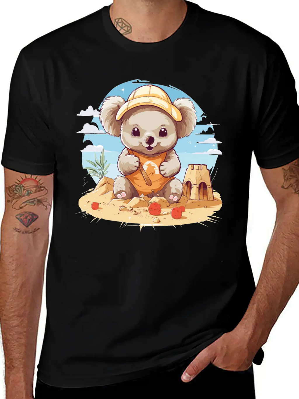 Tiny Dreams In The Sand Stylish Everyday T-Shirt – Unisex Basic Cotton Tee