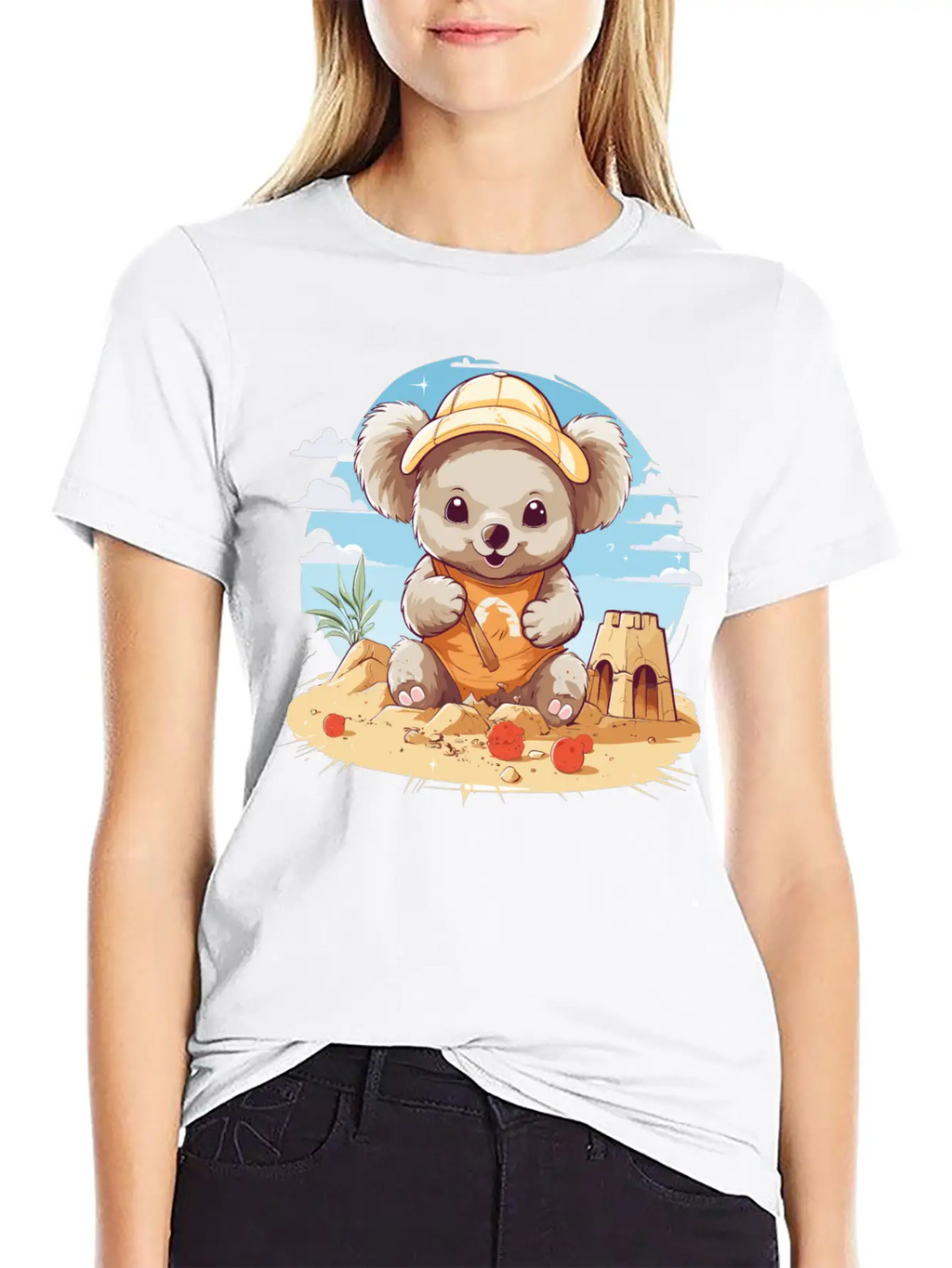 Tiny Dreams In The Sand Stylish Everyday T-Shirt – Unisex Basic Cotton Tee