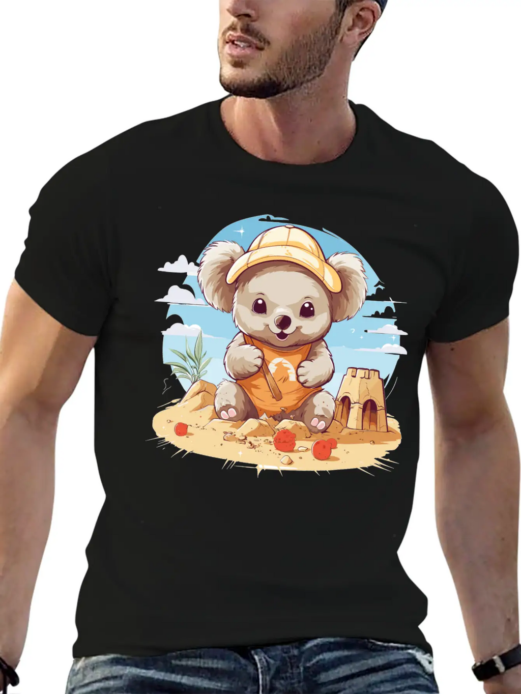 Tiny Dreams In The Sand Stylish Everyday T-Shirt – Unisex Basic Cotton Tee