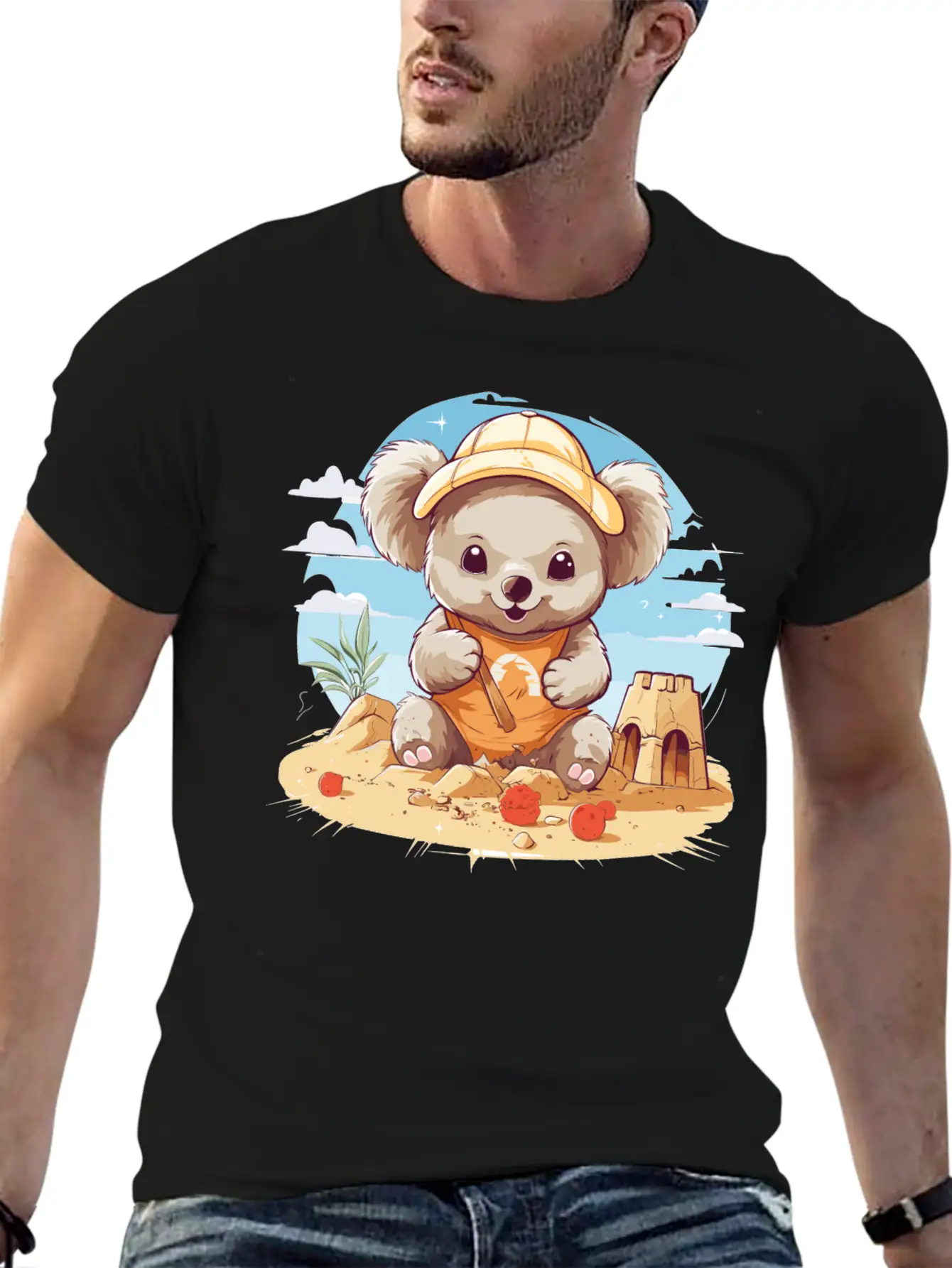 Tiny Dreams In The Sand Stylish Everyday T-Shirt – Unisex Basic Cotton Tee
