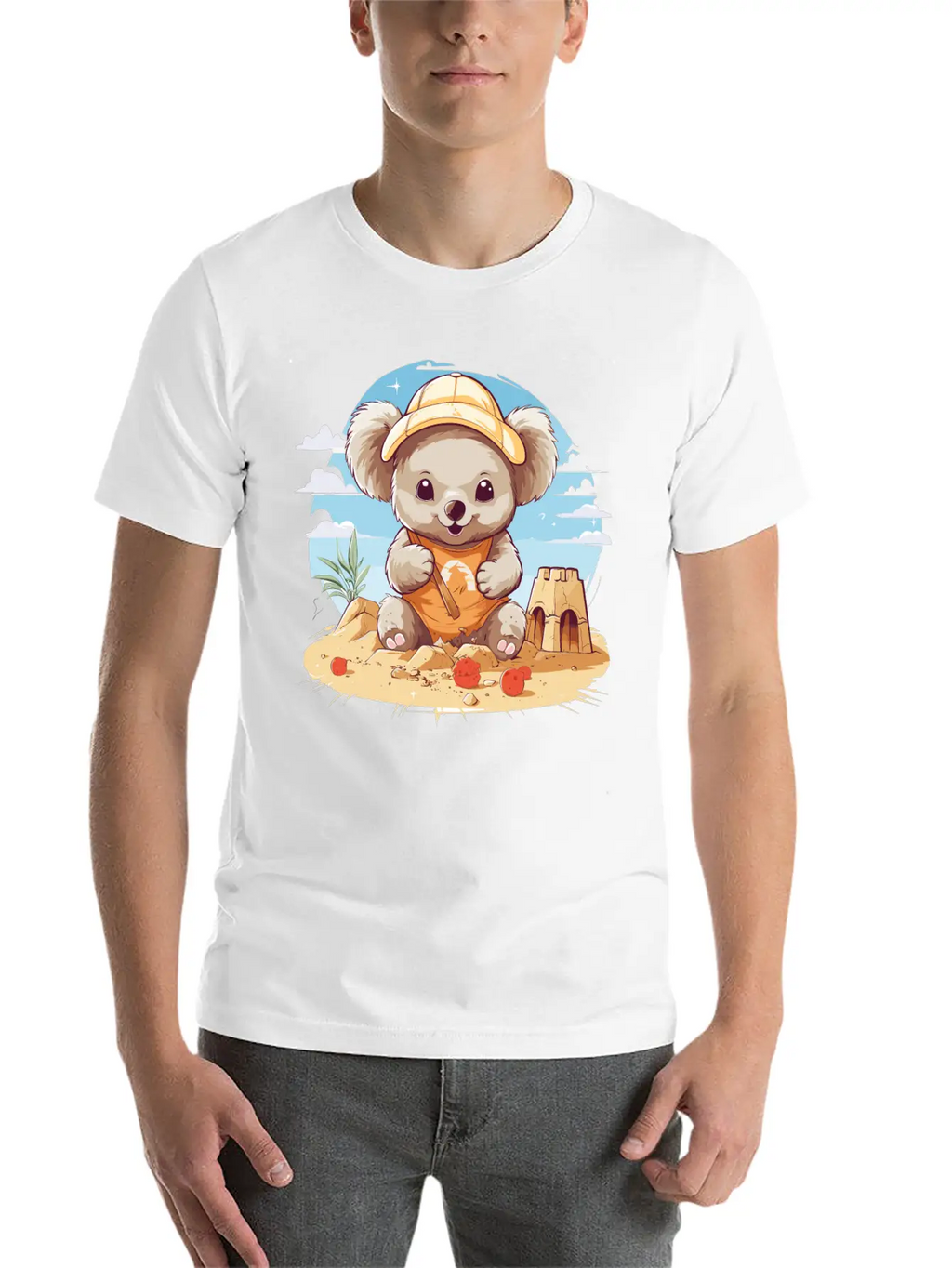 Tiny Dreams In The Sand Stylish Everyday T-Shirt – Unisex Basic Cotton Tee
