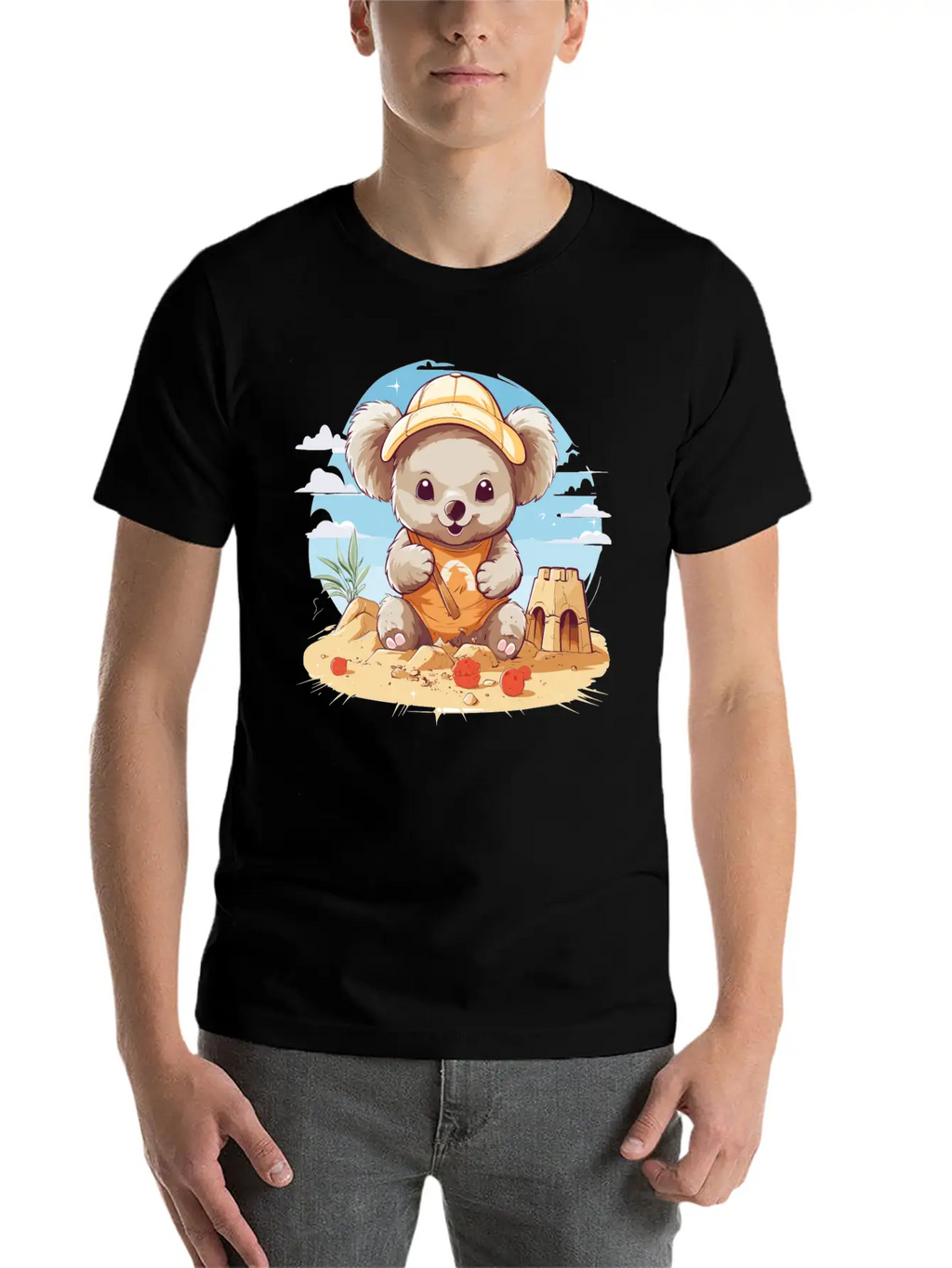 Tiny Dreams In The Sand Stylish Everyday T-Shirt – Unisex Basic Cotton Tee