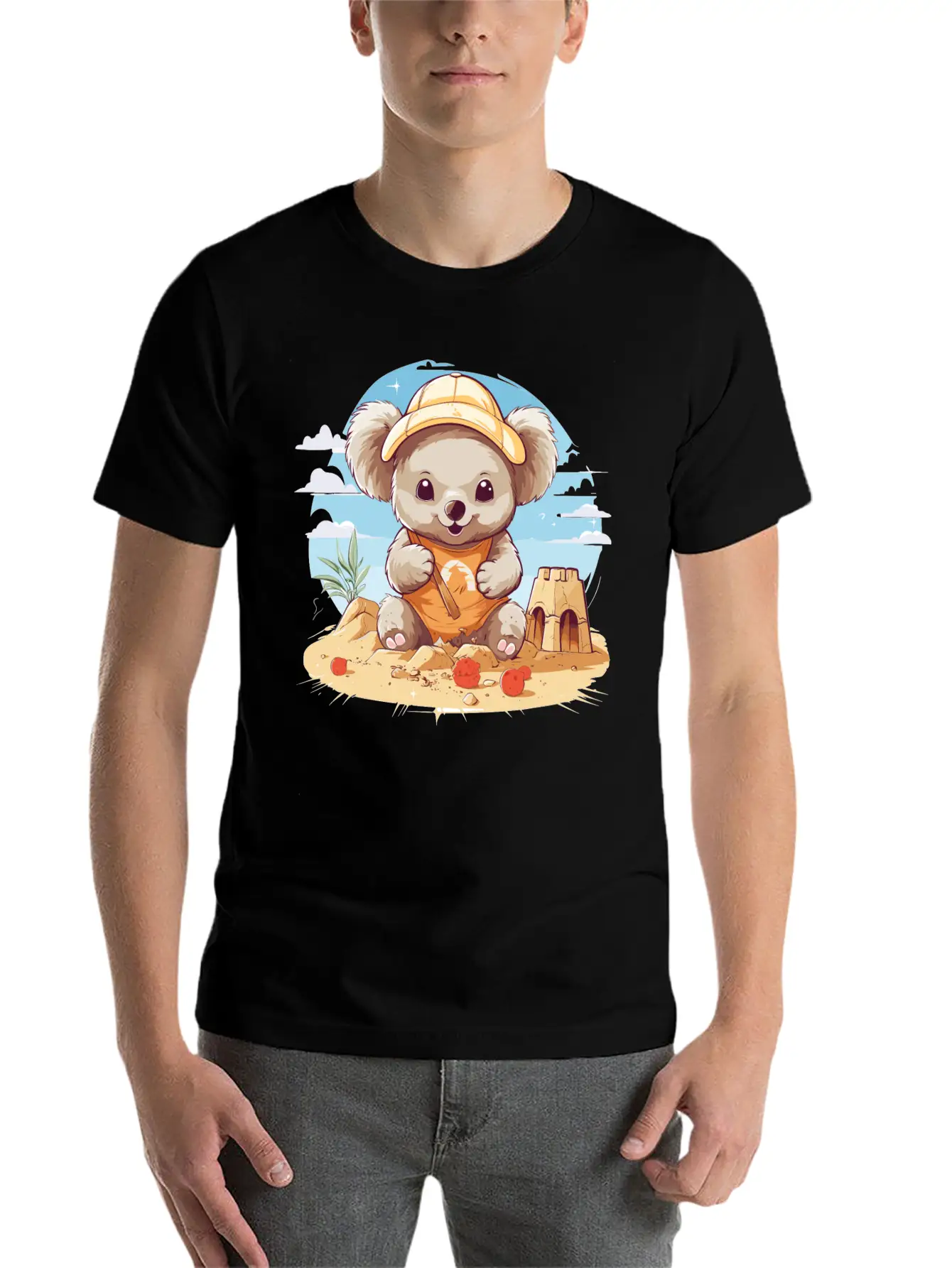 Tiny Dreams In The Sand Stylish Everyday T-Shirt – Unisex Basic Cotton Tee