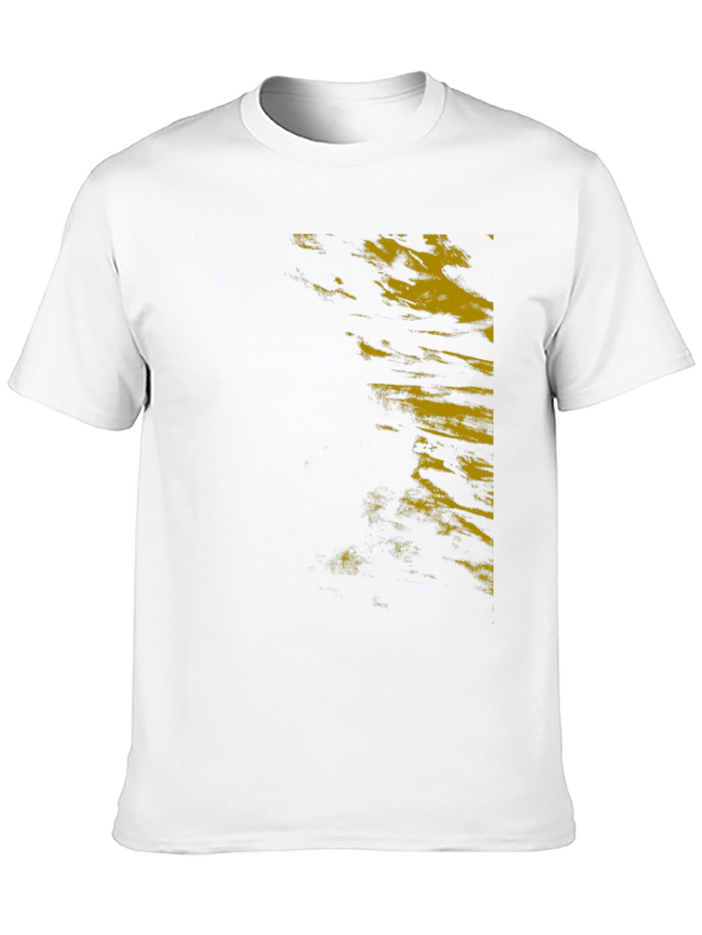 Mens Black Graphic Print T-Shirt