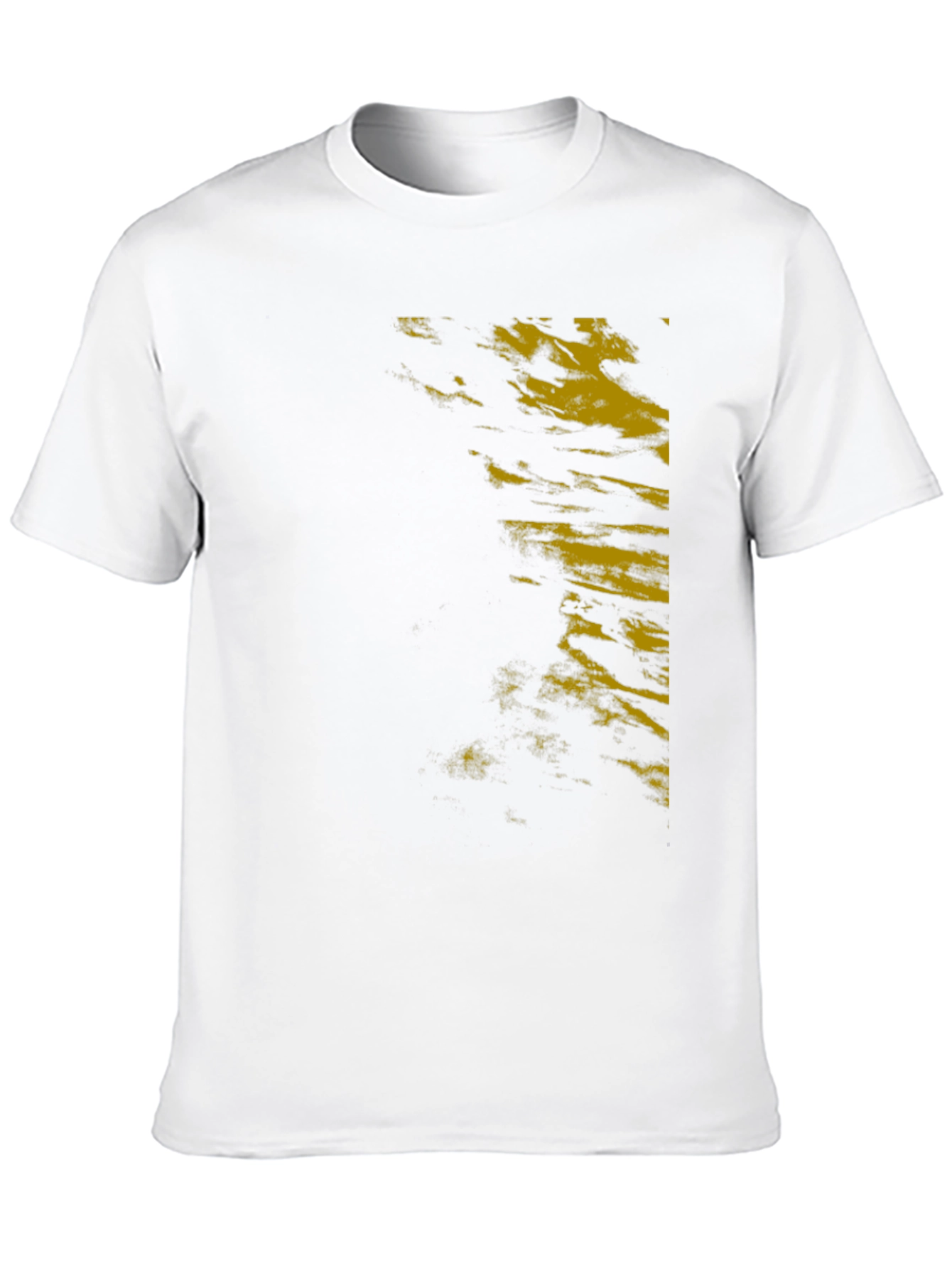 Mens Black Graphic Print T-Shirt