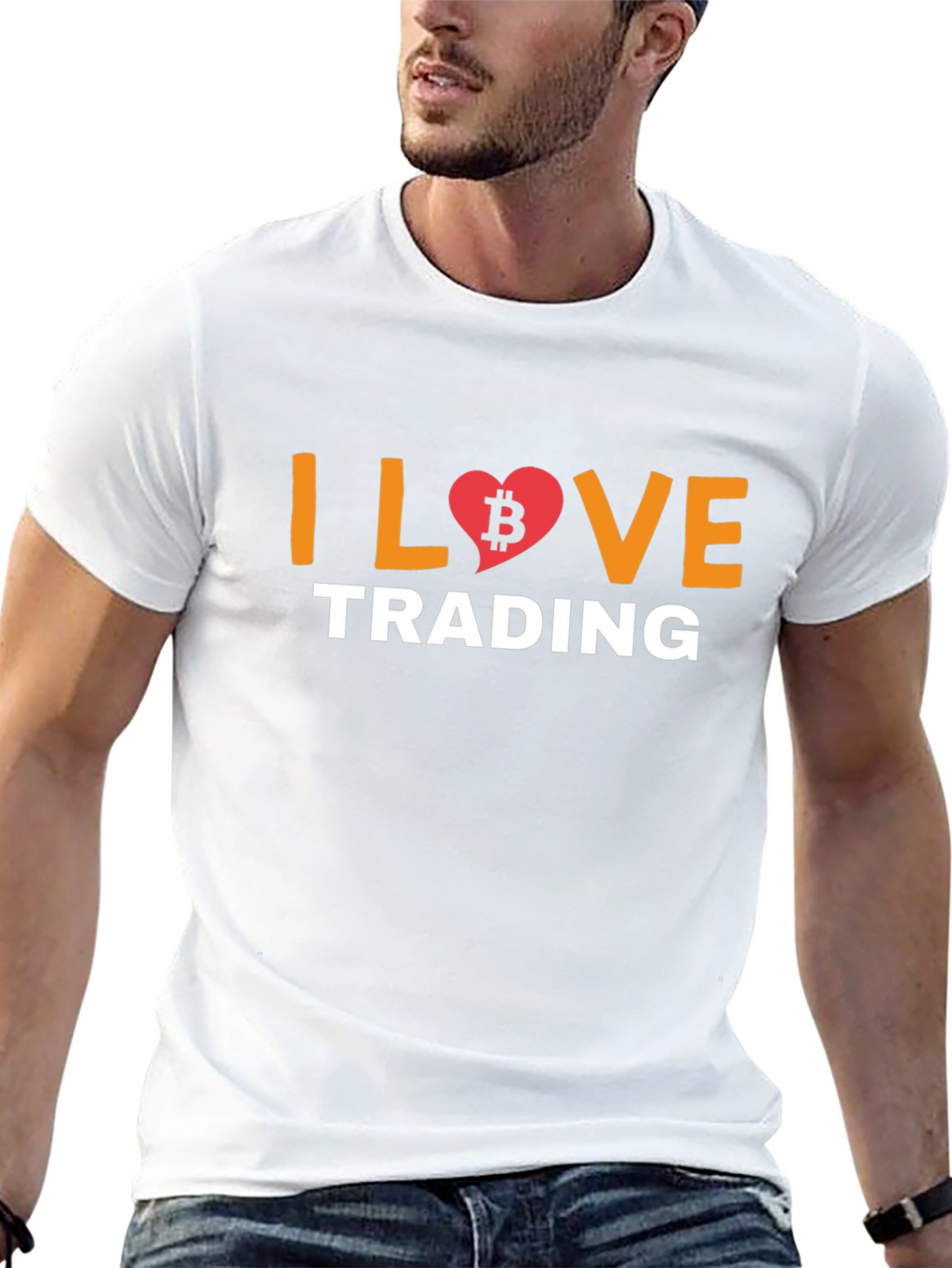 I Love Trading Bitcoin T-Shirt
