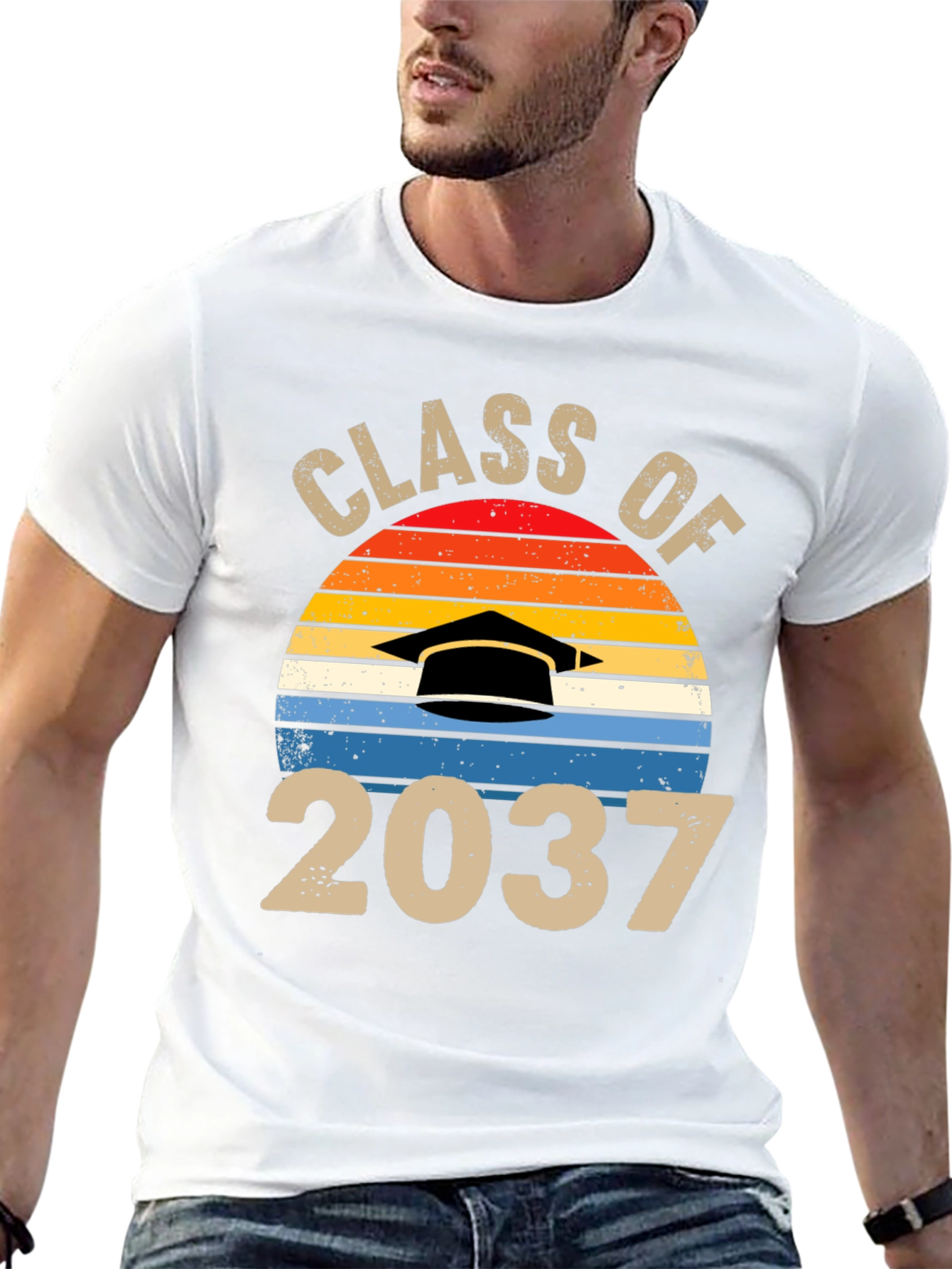 Class of 2037 Retro T-Shirt