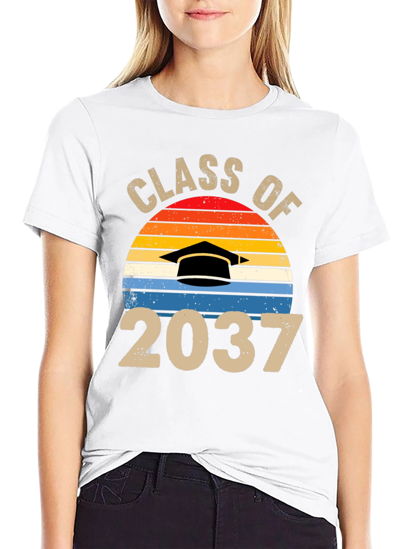 Class of 2037 Retro T-Shirt