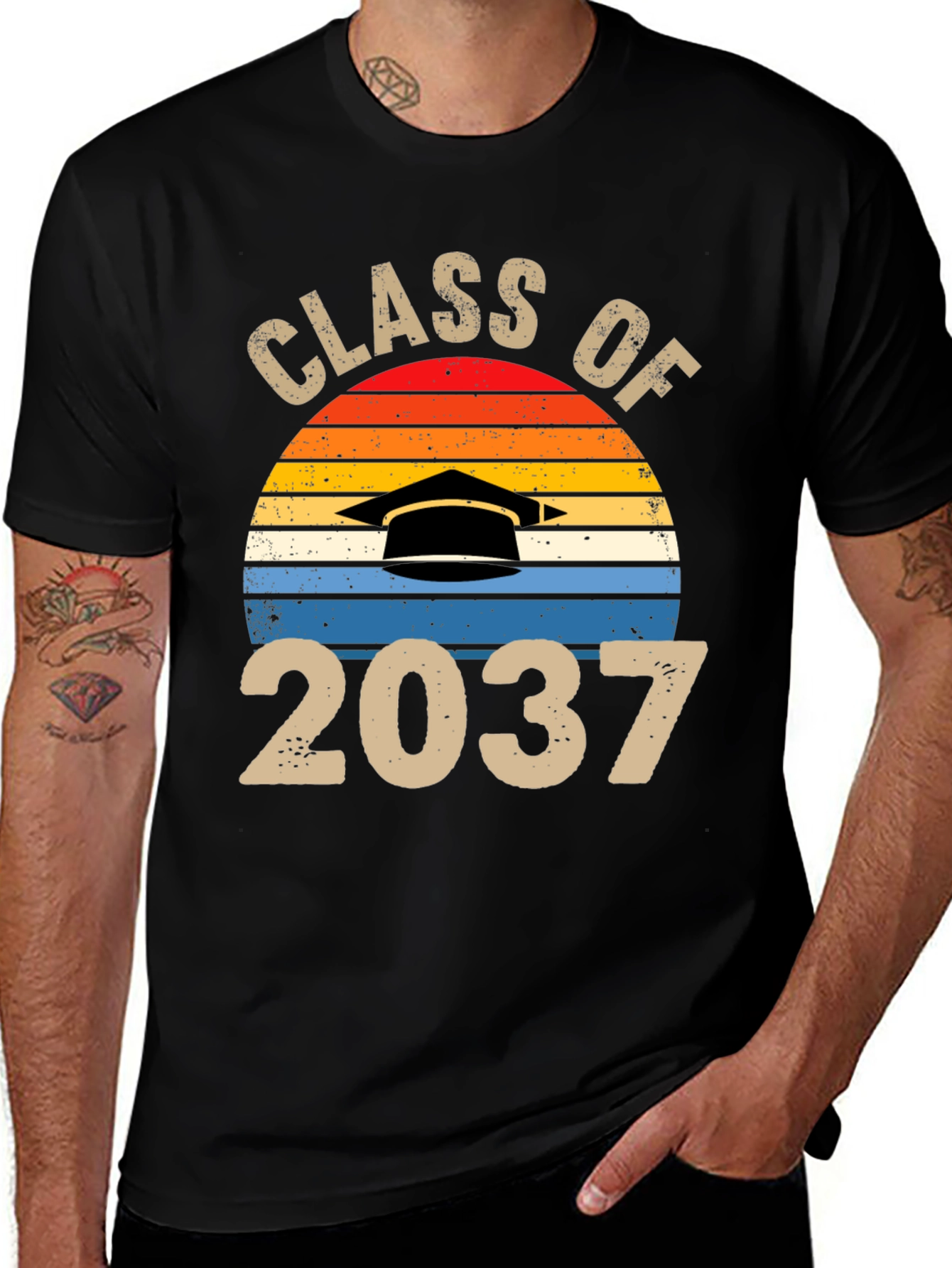 Class of 2037 Retro T-Shirt