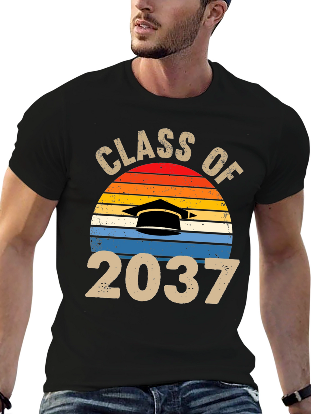 Class of 2037 Retro T-Shirt