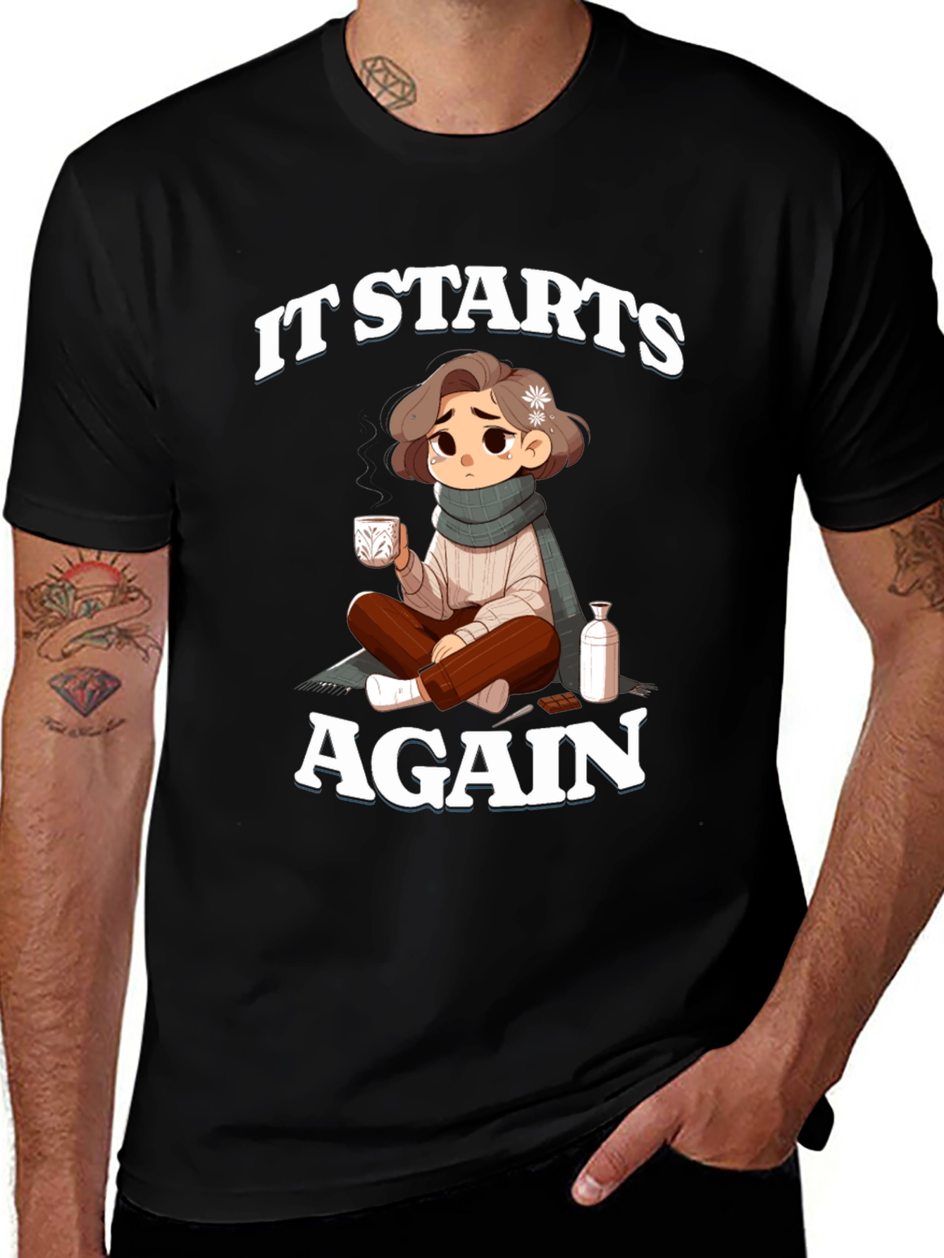 Cozy Days T-Shirt: It Starts Again
