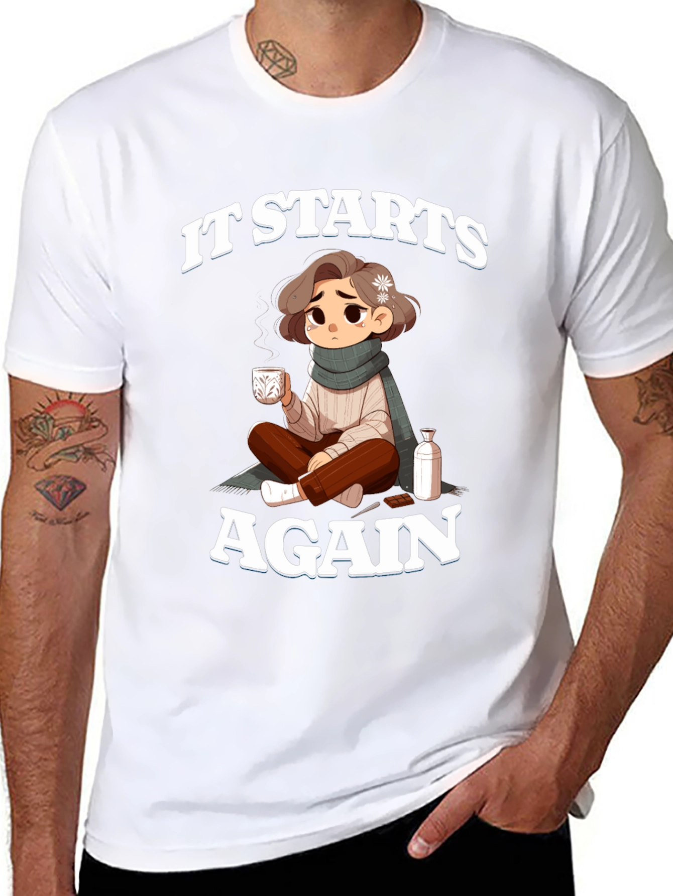 Cozy Days T-Shirt: It Starts Again