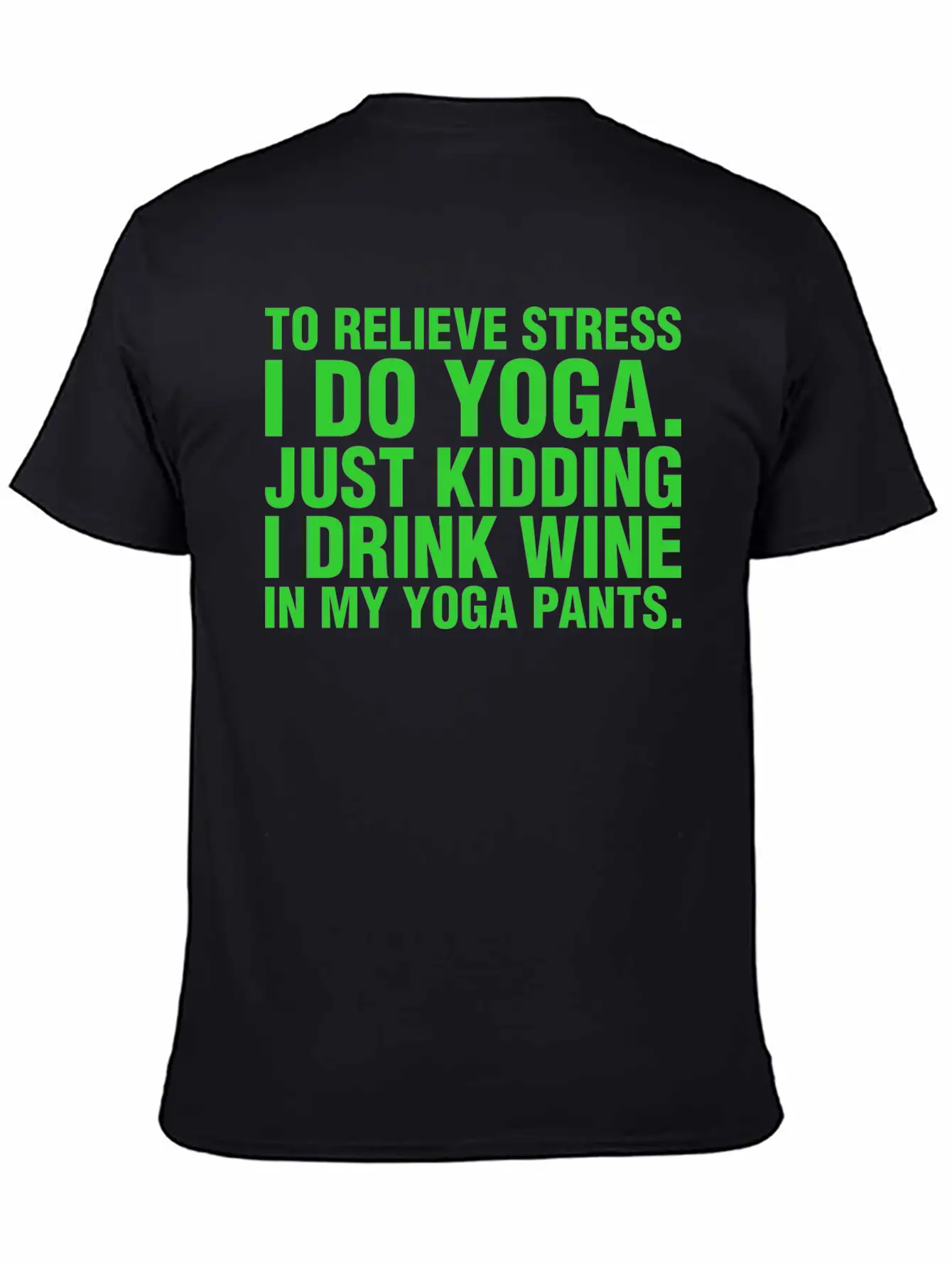To Relieve Stress I Do Yoga Classic Cotton Tee – Unisex Comfort For Any Season