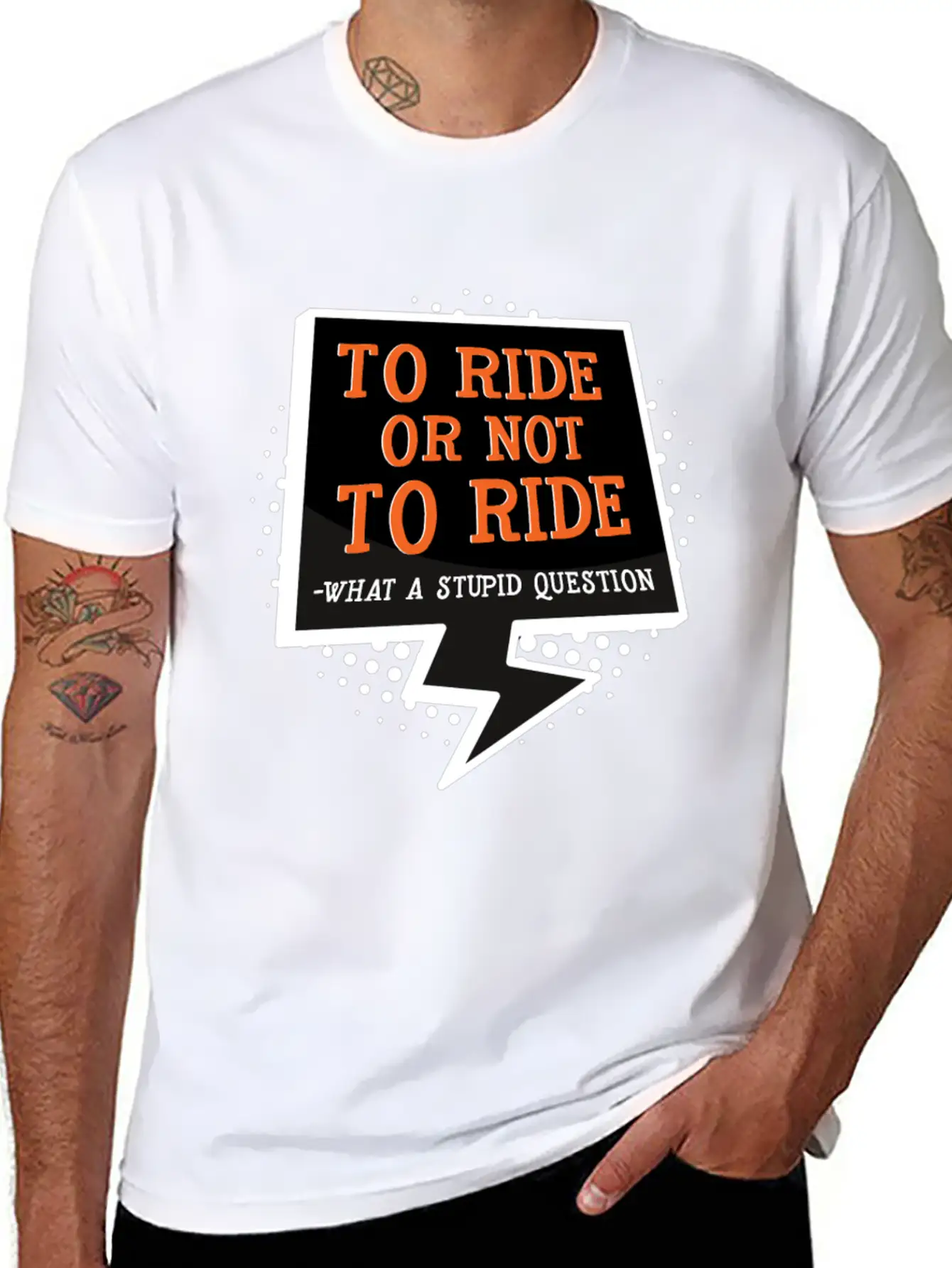 To Ride Or Not To Ride Horse Lover Horse Racing Breathable Graphic T-Shirt – Perfect For Casual Days