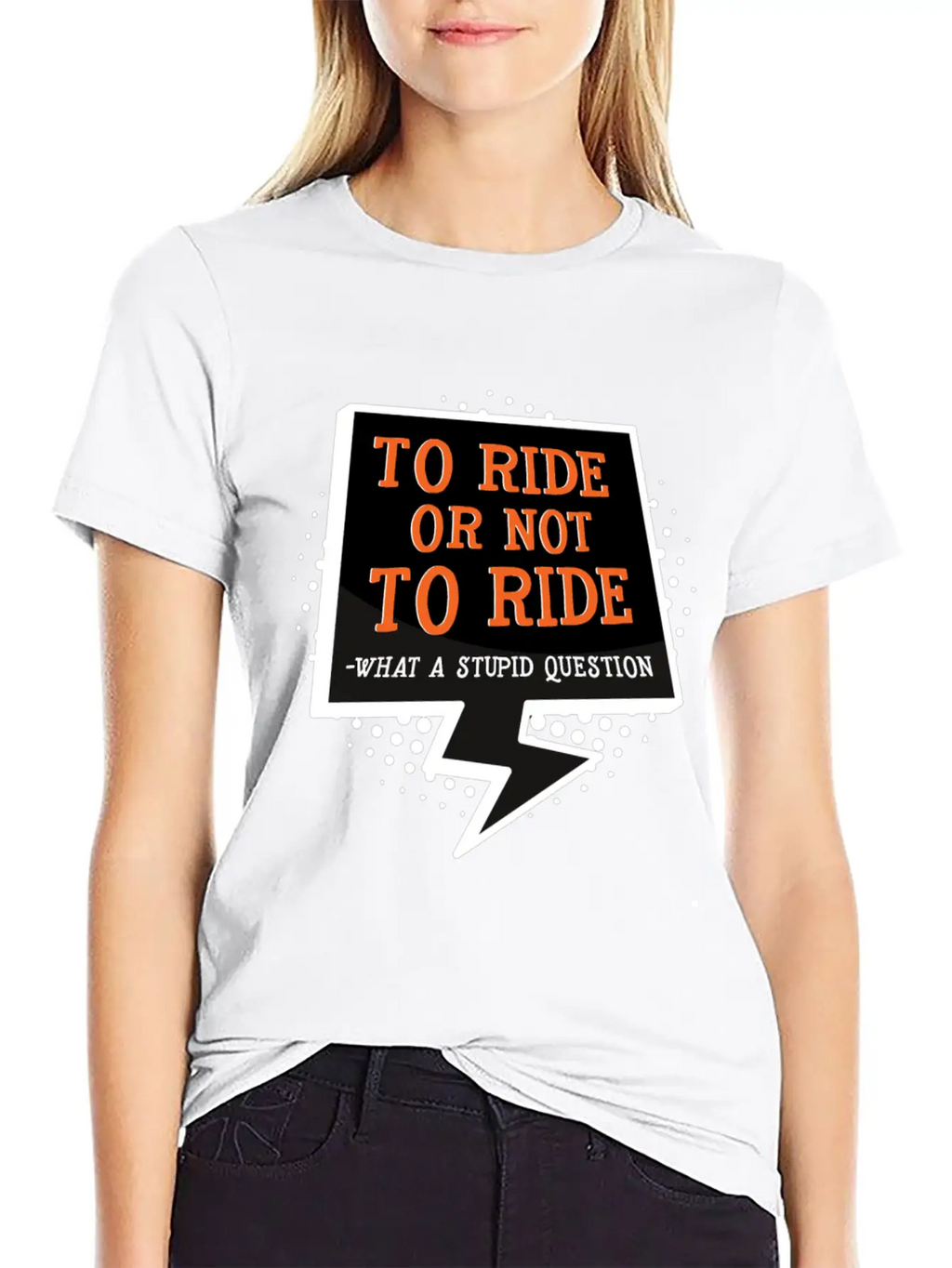 To Ride Or Not To Ride Horse Lover Horse Racing Breathable Graphic T-Shirt – Perfect For Casual Days