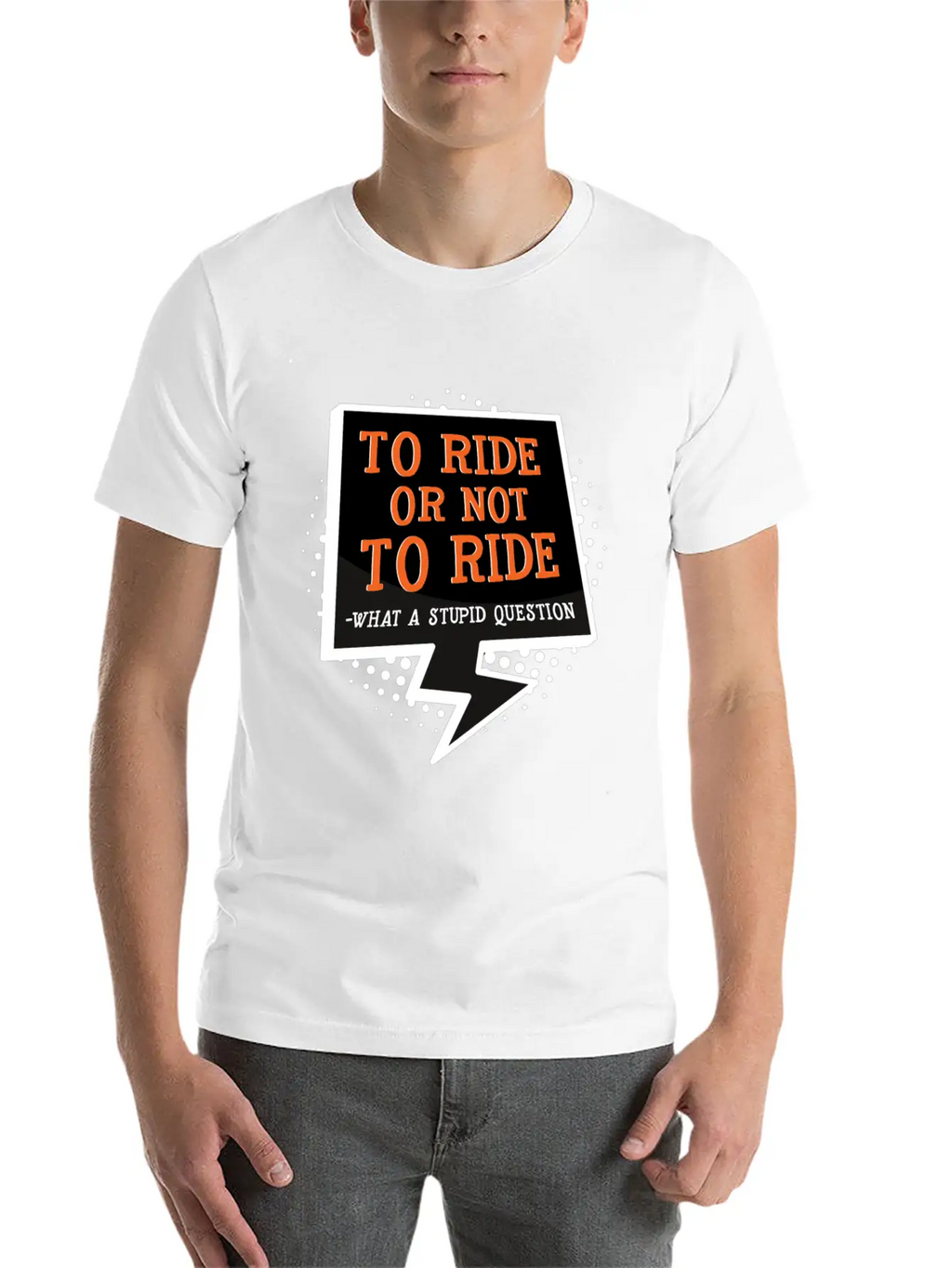 To Ride Or Not To Ride Horse Lover Horse Racing Breathable Graphic T-Shirt – Perfect For Casual Days