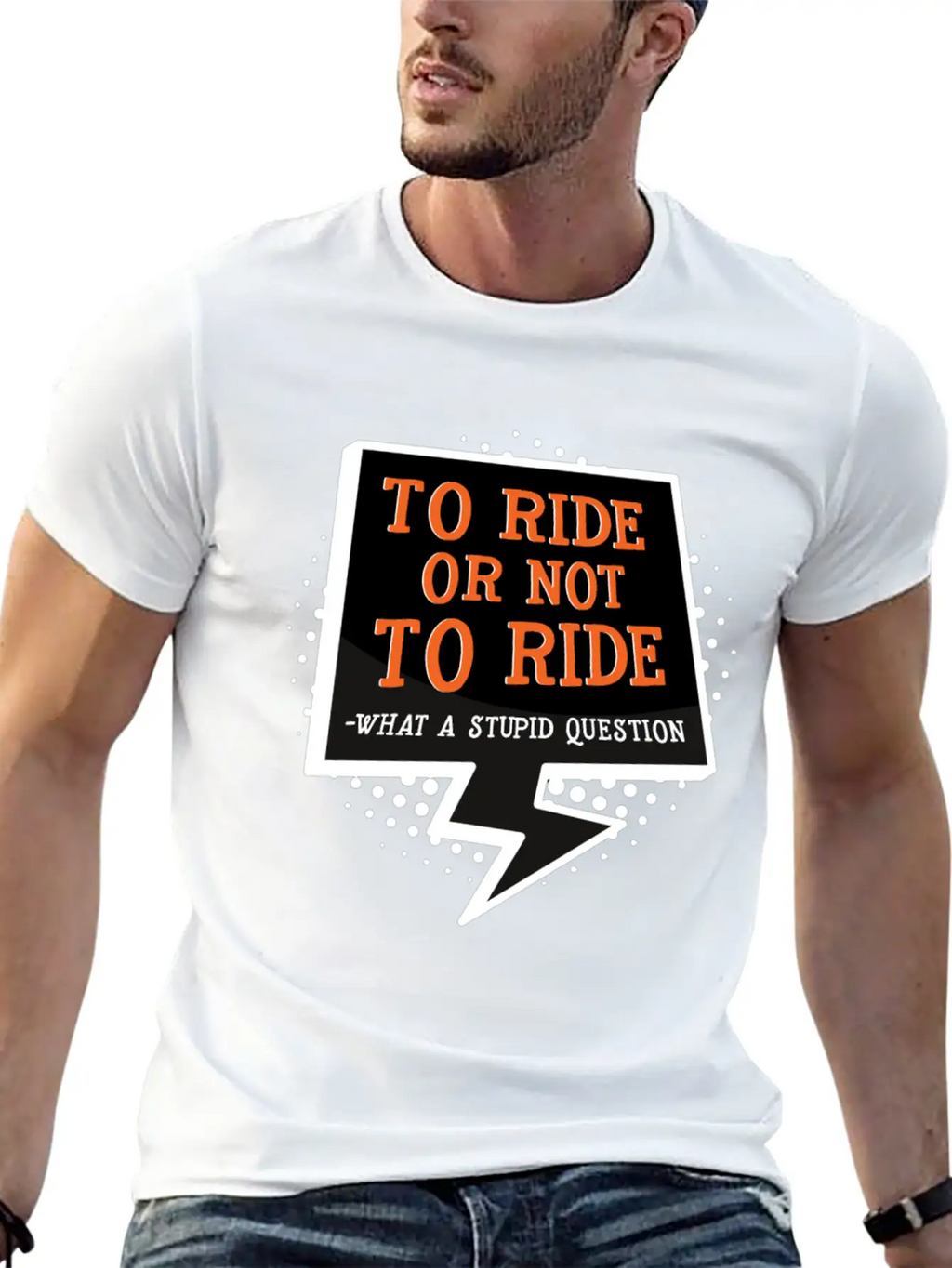 To Ride Or Not To Ride Horse Lover Horse Racing Breathable Graphic T-Shirt – Perfect For Casual Days